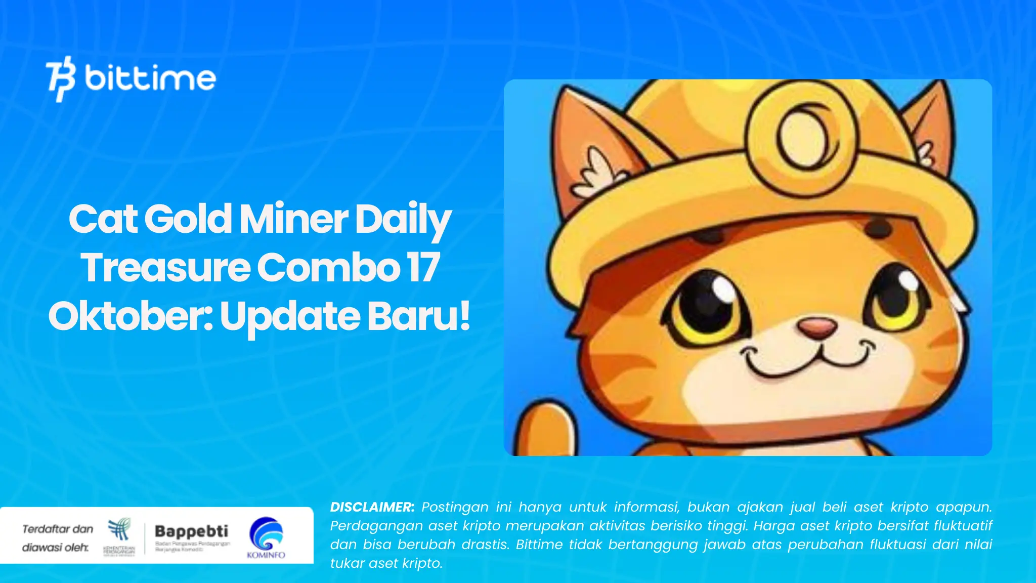 Cat Gold Miner Daily Treasure Combo 17 Oktober: Update Baru!