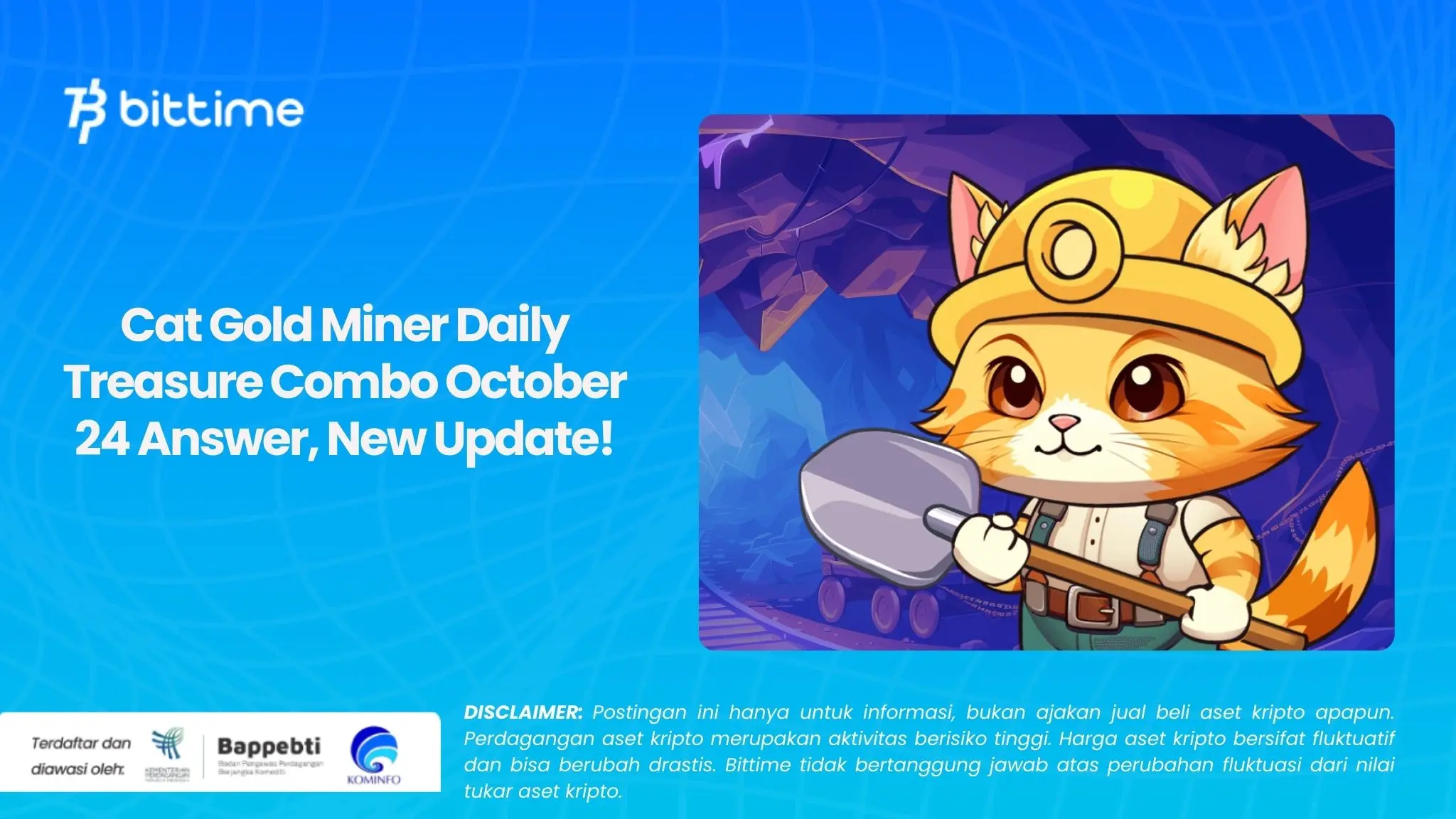 Cat Gold Miner Daily Treasure Combo October 24 Answer, New Update!.webp