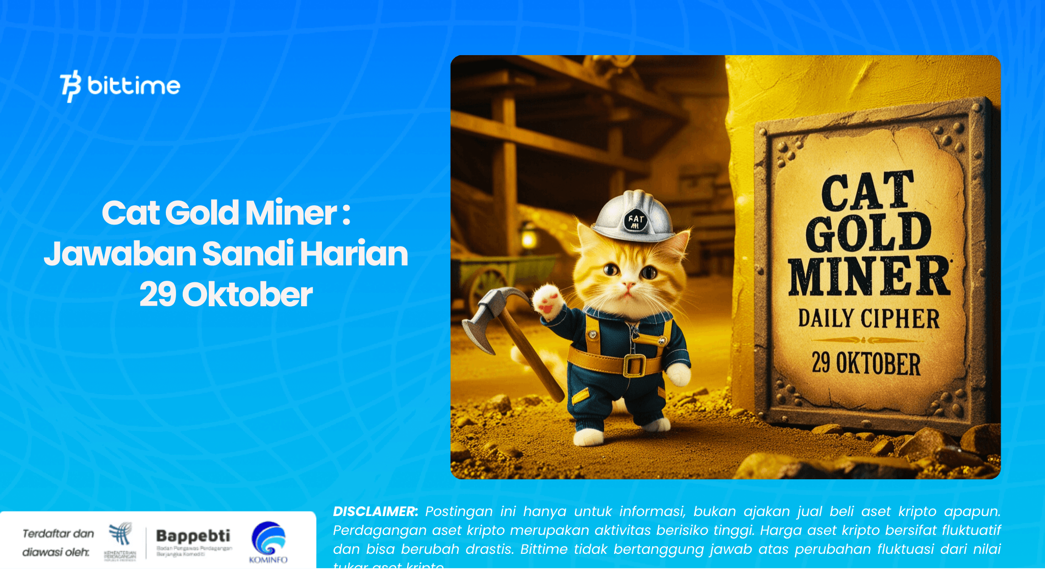 Cat Gold Miner  Jawaban Sandi Harian 29 Oktober.png