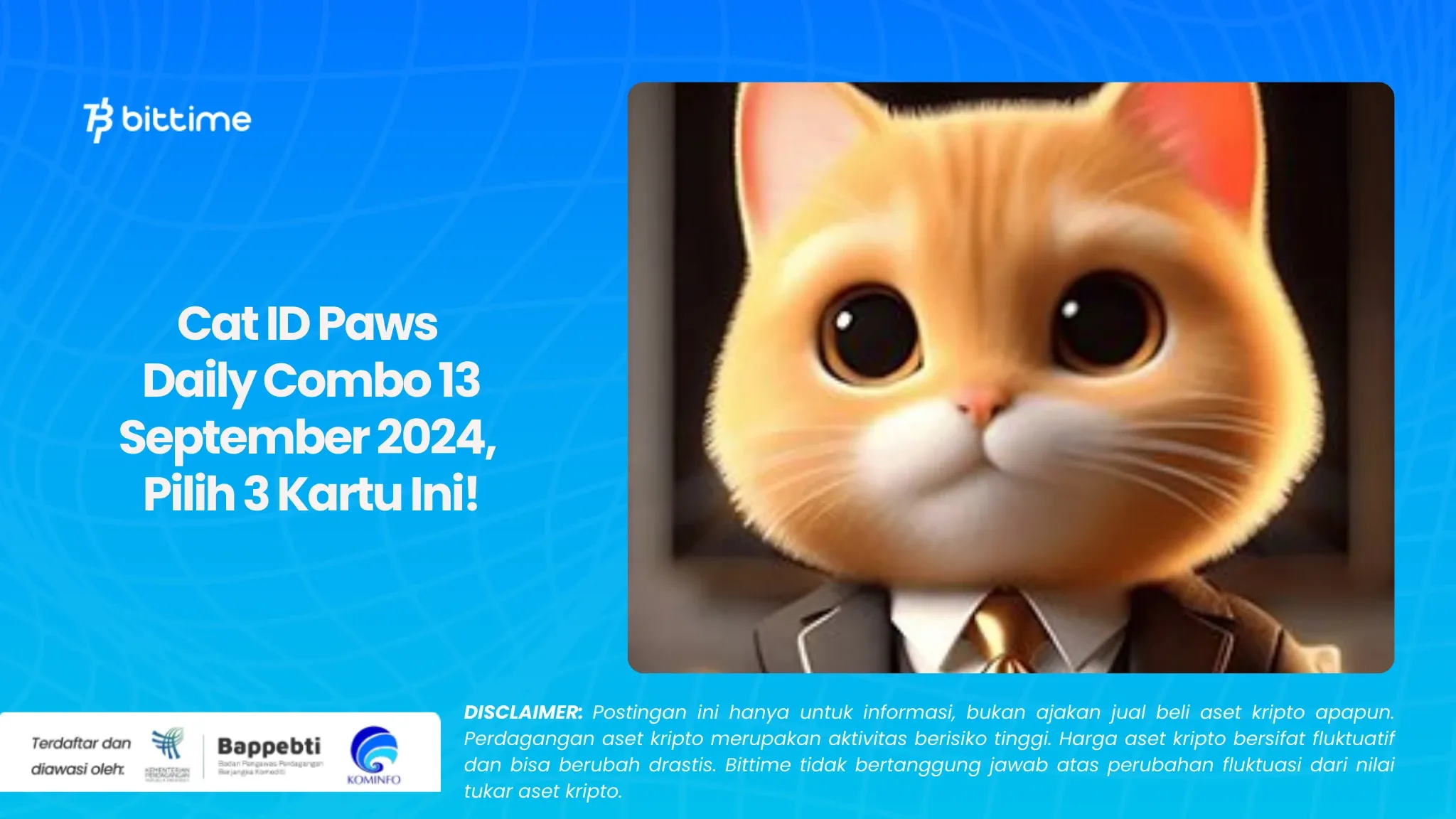 Cat id paws daily combo 13 september 2024