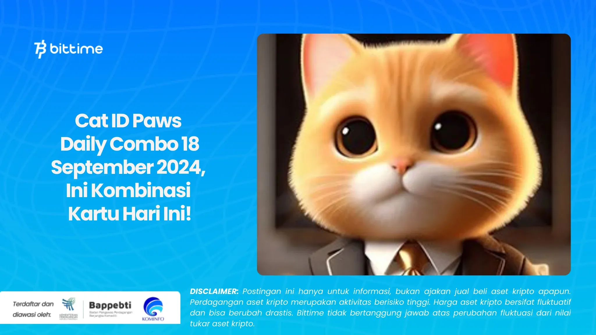 Cat ID Paws Daily Combo 18 September 2024