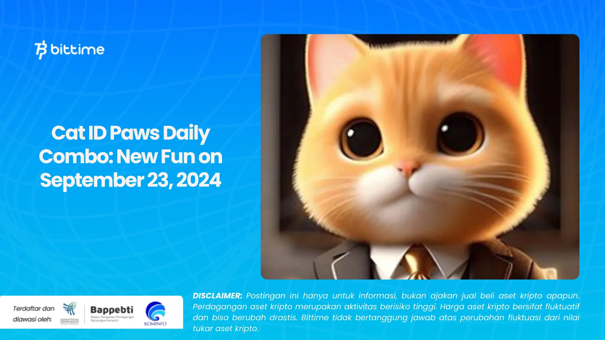 Cat ID Paws Daily Combo: New Fun on September 23, 2024