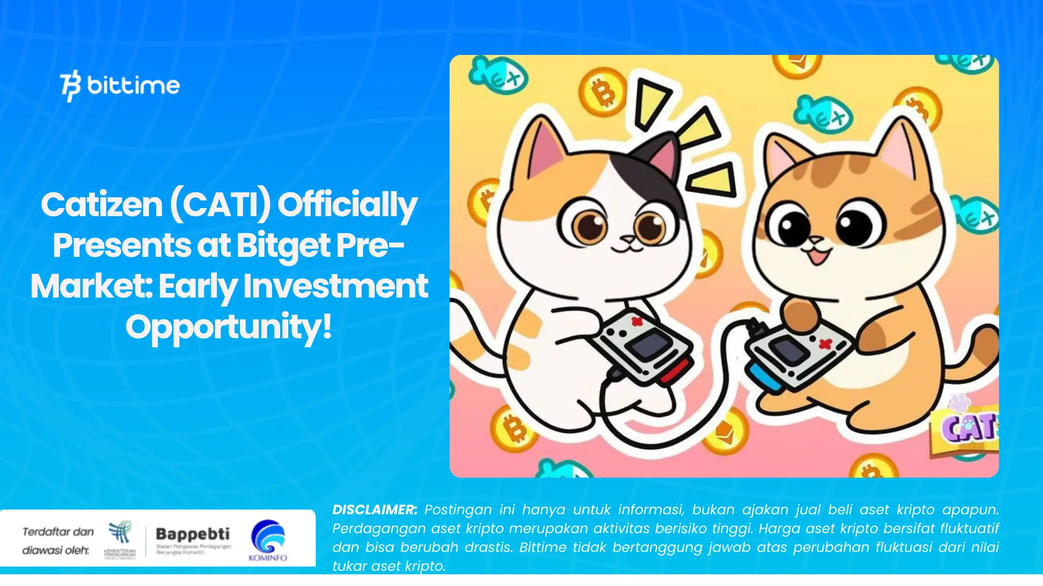 Catizen (CATI) Officially Presents at Bitget Pre-Market Early Investment Opportunity!.webp