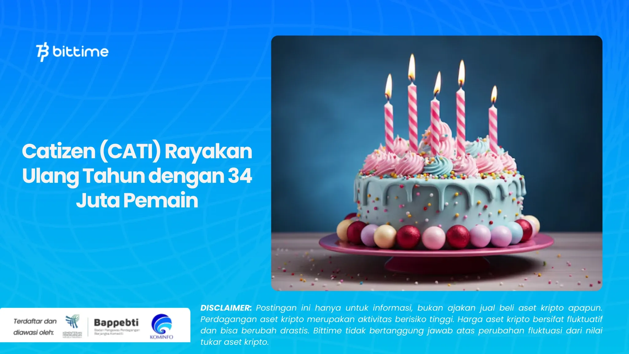 Catizen (CATI) Rayakan Ulang Tahun dengan 34 Juta Pemain.webp