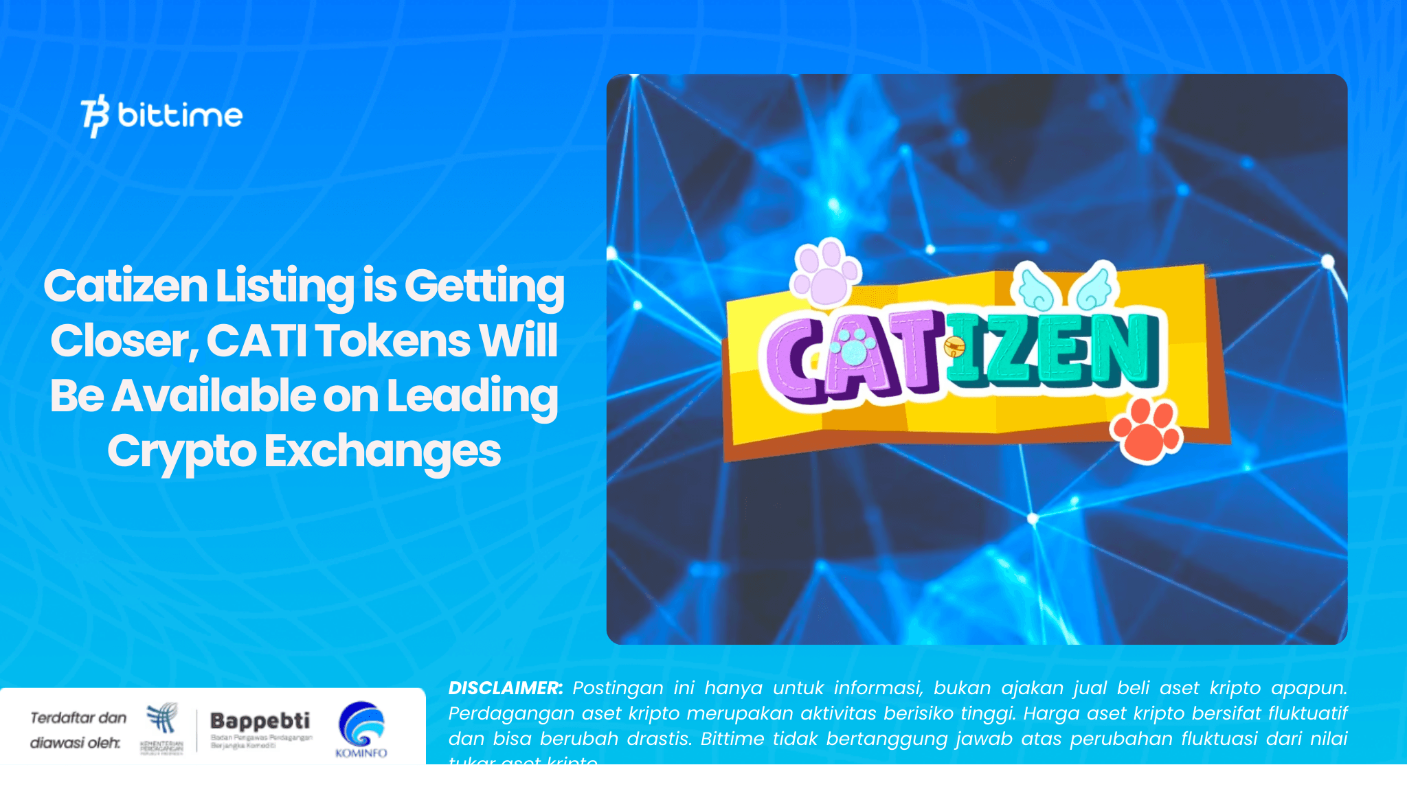 Catizen Listing is Getting Closer, CATI Tokens Will Be Available on Leading Crypto Exchanges.png