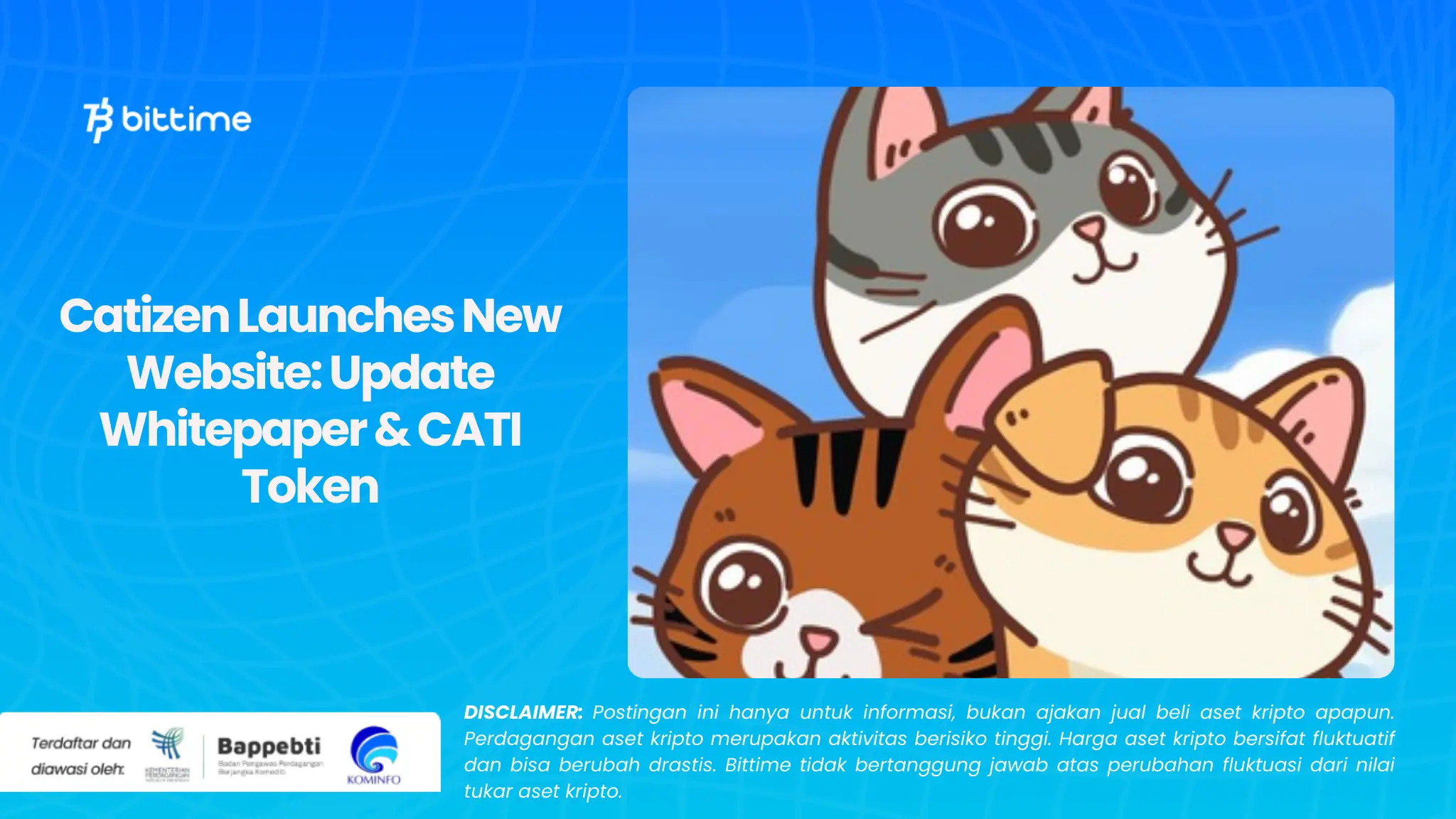 Catizen Luncurkan Website Baru Update Whitepaper & Token CATI.webp