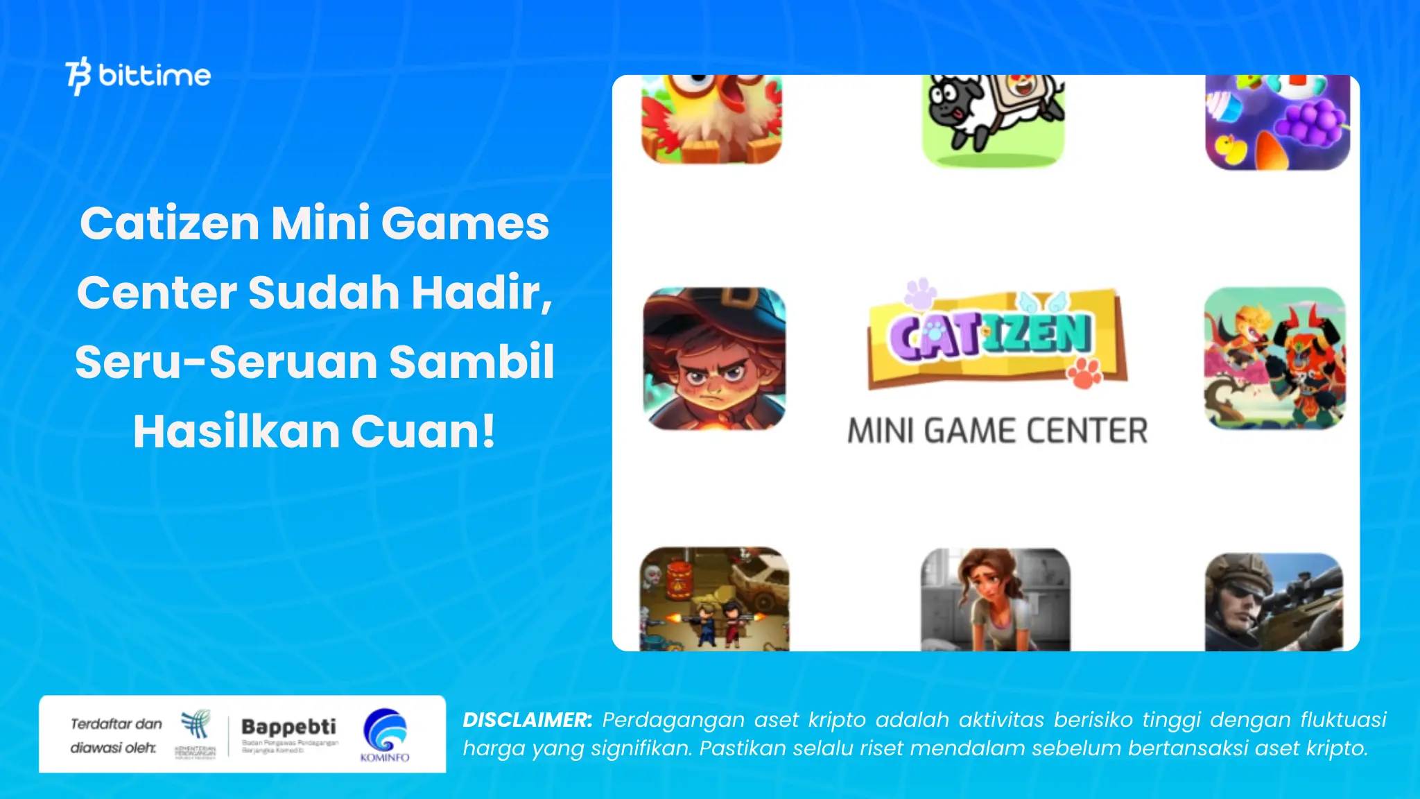 Catizen Mini Games Center hadir dalam versi beta - Bittime