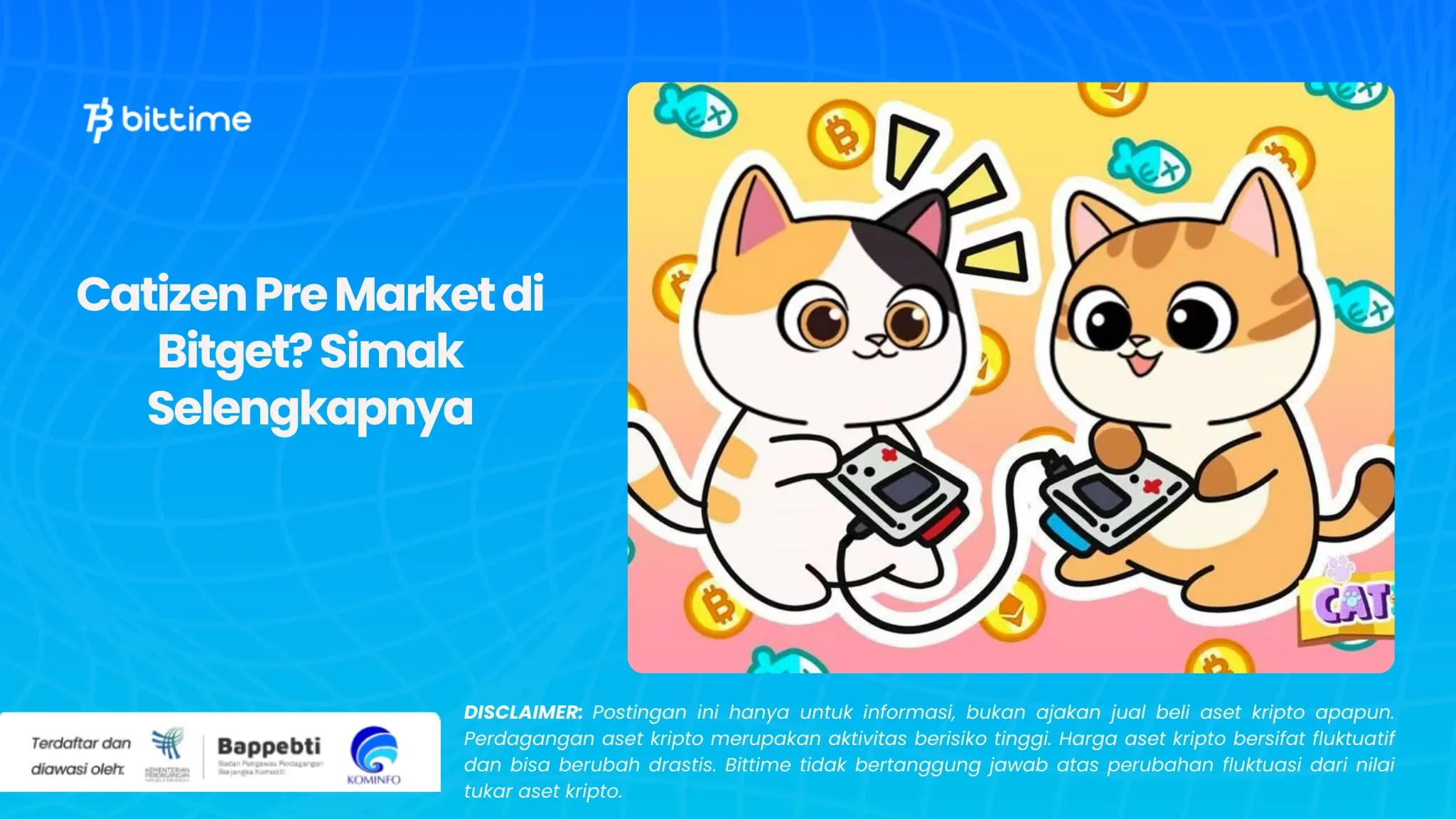 Catizen Pre Market di Bitget? Simak Selengkapnya