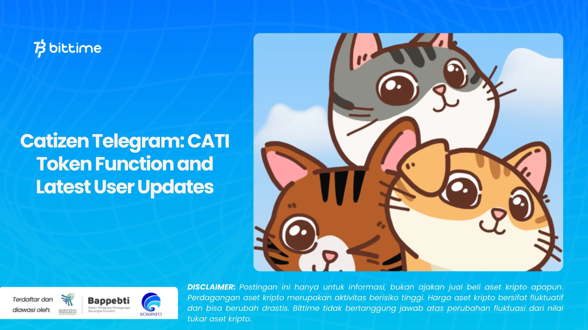 Catizen Telegram Fungsi Token CATI dan Update Pengguna Terbaru