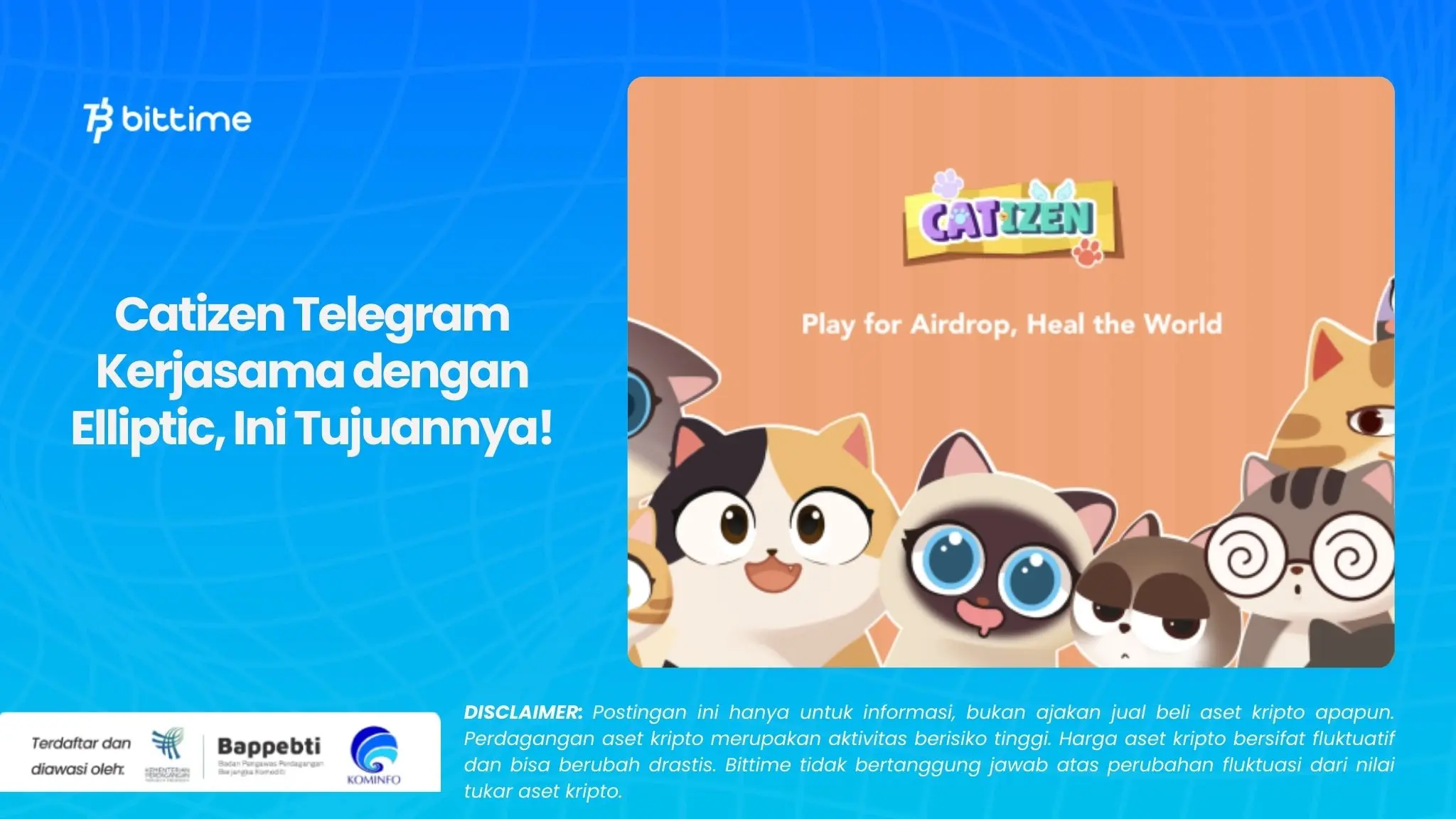 Catizen Telegram Kerjasama dengan Elliptic, Ini Tujuannya!.webp