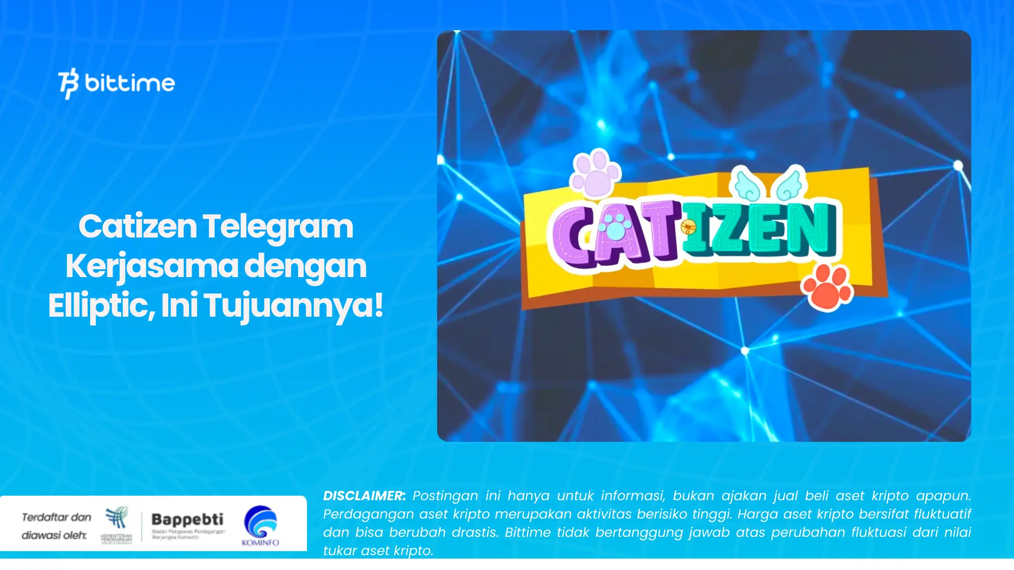 Catizen Telegram Kerjasama dengan Elliptic, Ini Tujuannya!.webp