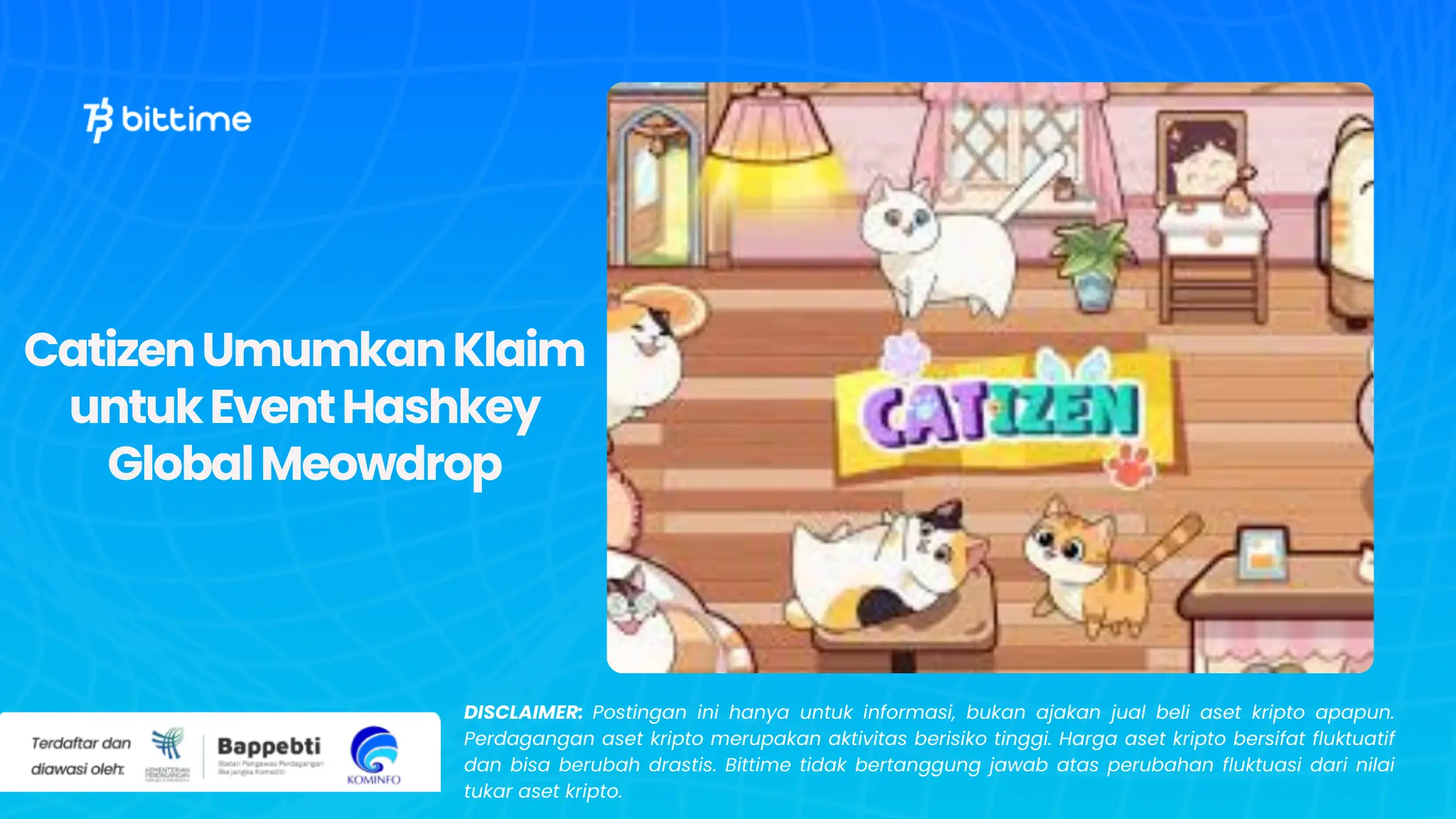 Catizen Umumkan Klaim untuk Event Hashkey Global Meowdrop