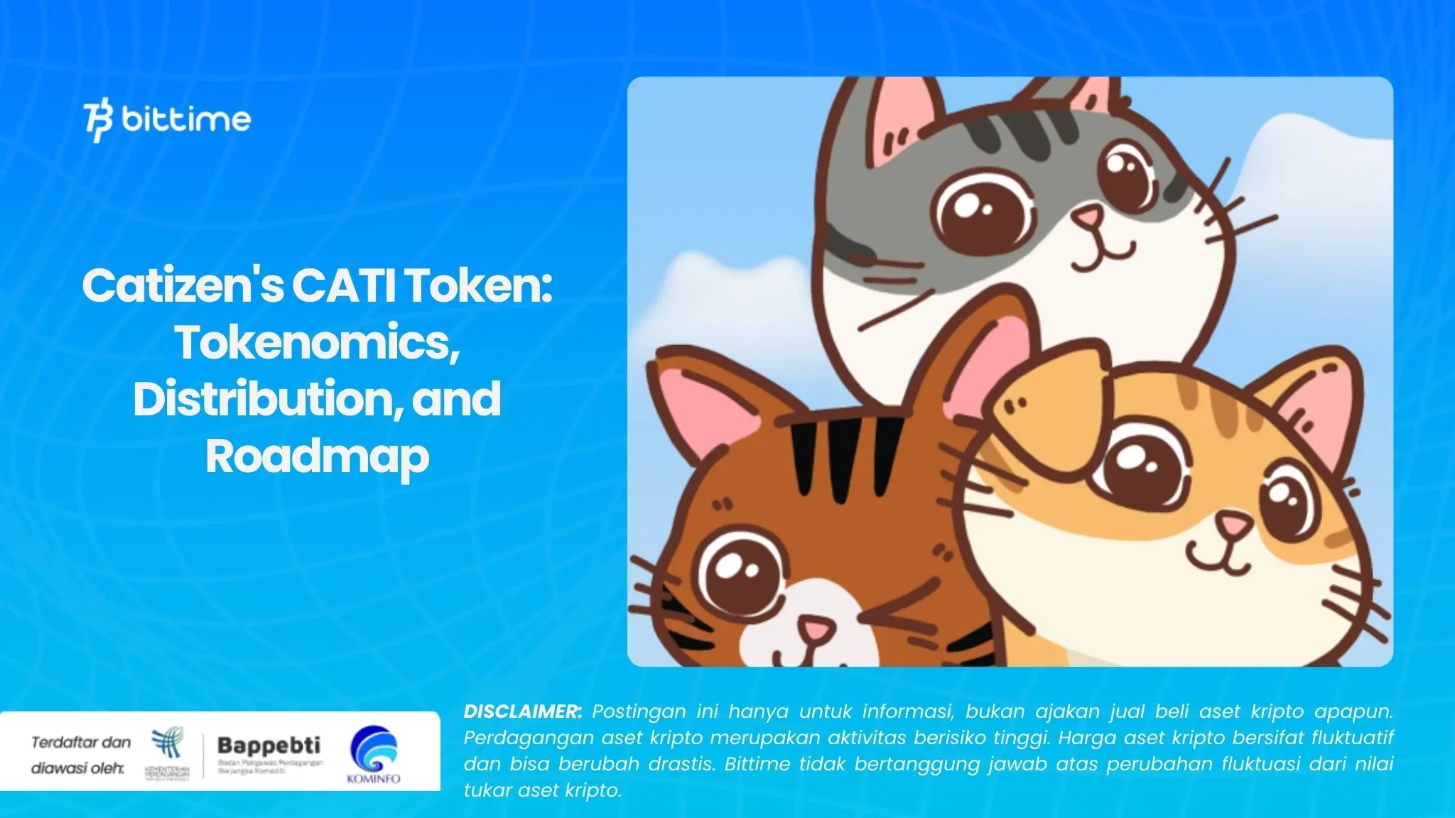 Catizen's CATI Token Tokenomics, Distribution, and Roadmap.webp