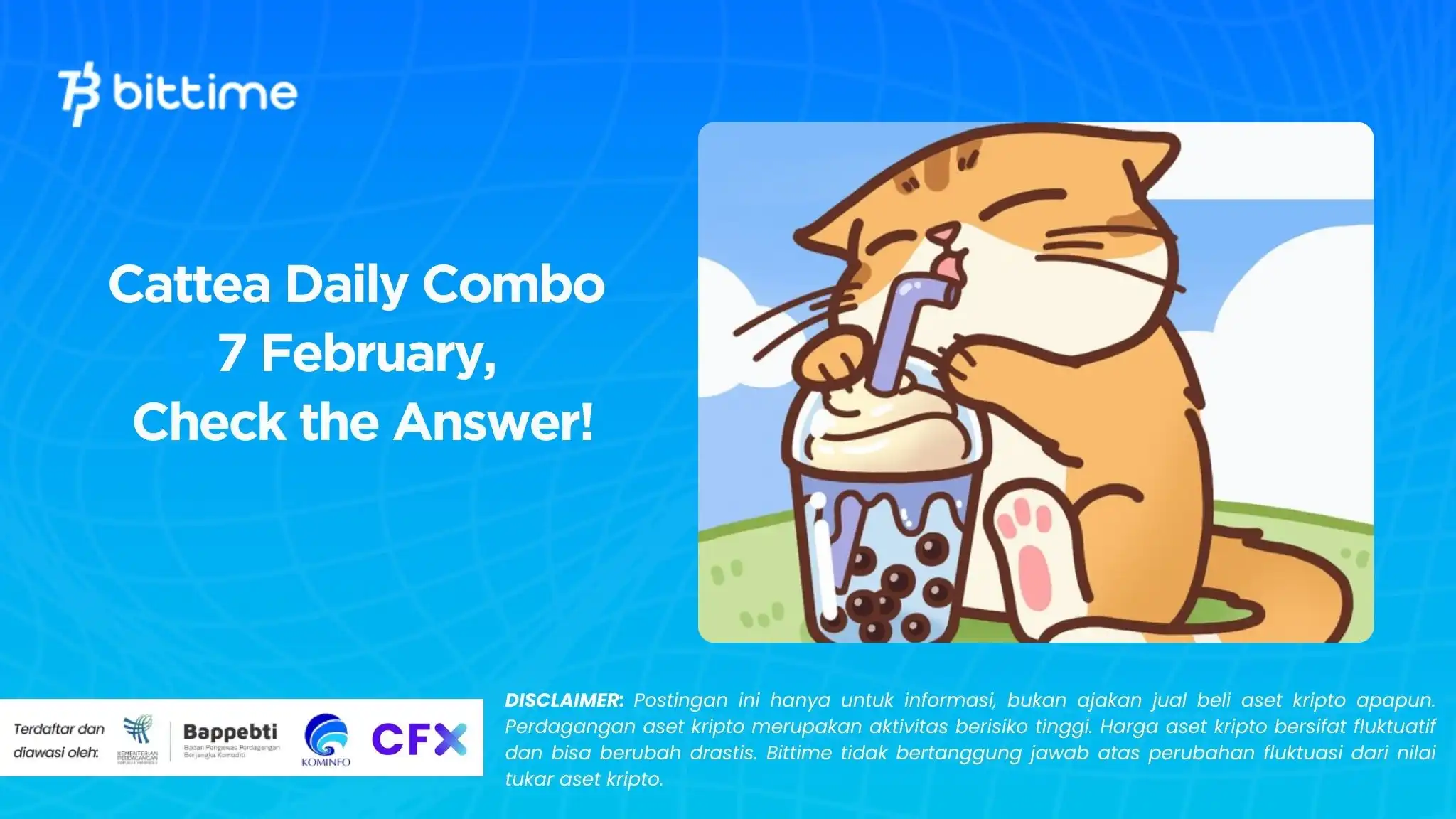 Cattea Daily Combo 7 February, Check the Answer!.webp