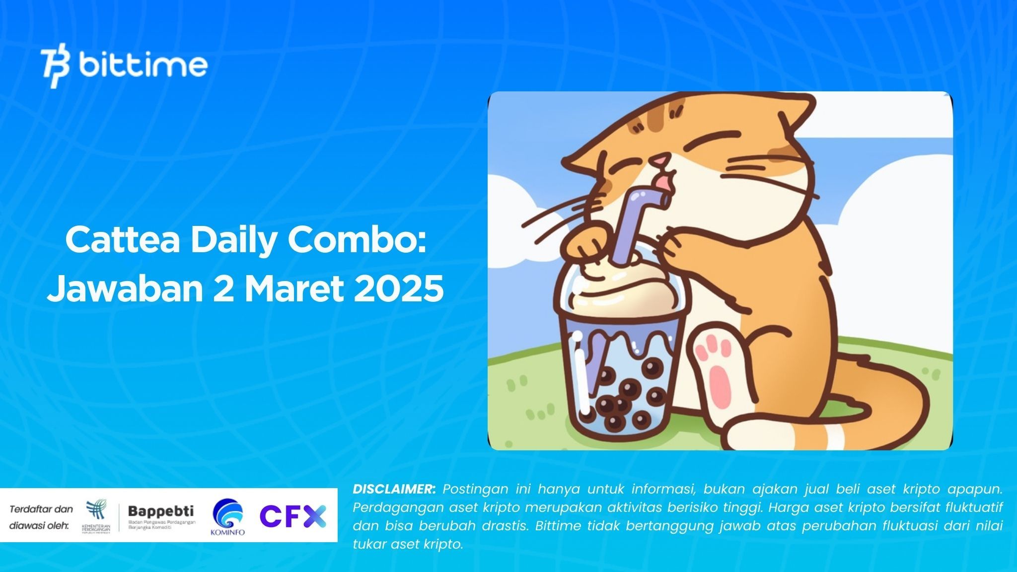 Cattea Daily Combo Jawaban 2 Maret 2025 