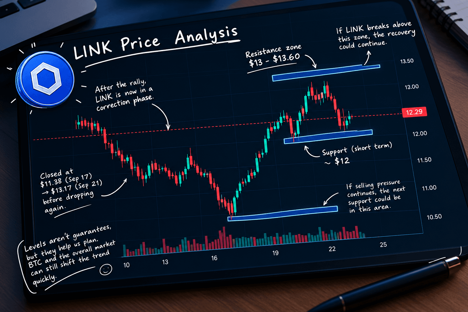 LINK Price Support and Resistance Levels to Watch