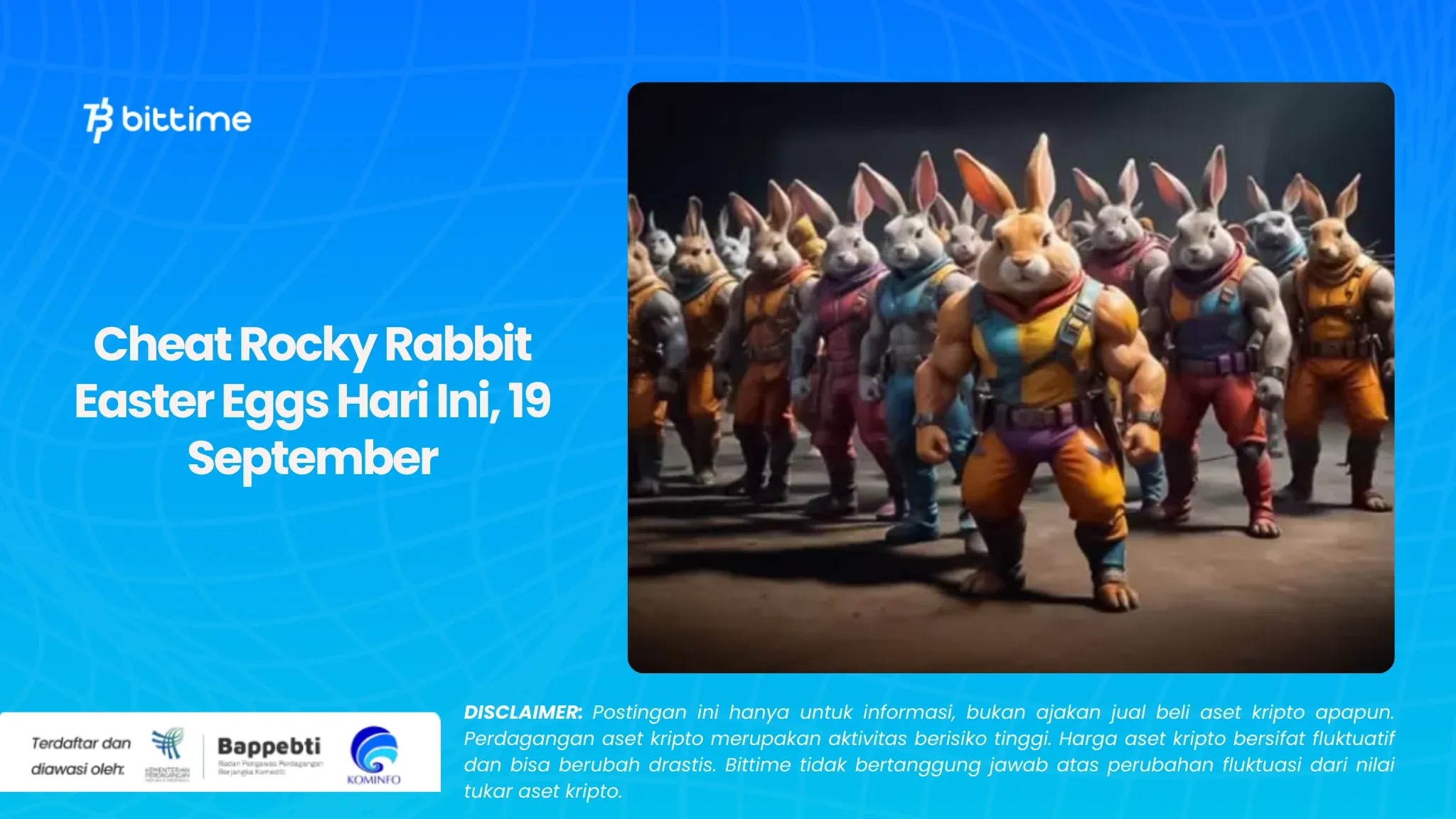 Cheat Rocky Rabbit Easter Eggs Hari Ini, 19 September