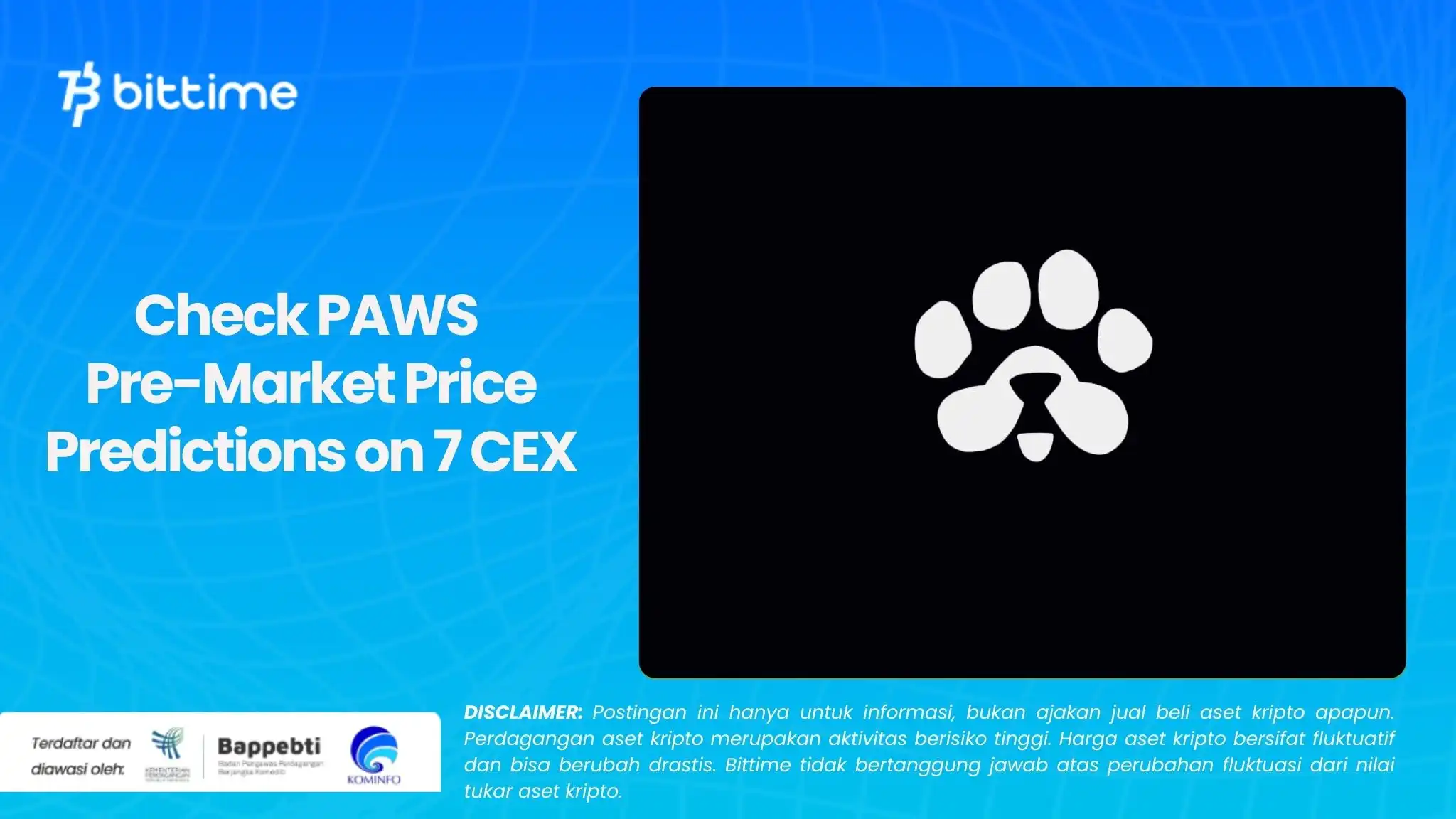 Check PAWS Pre-Market Price Predictions on 7 CEX.webp