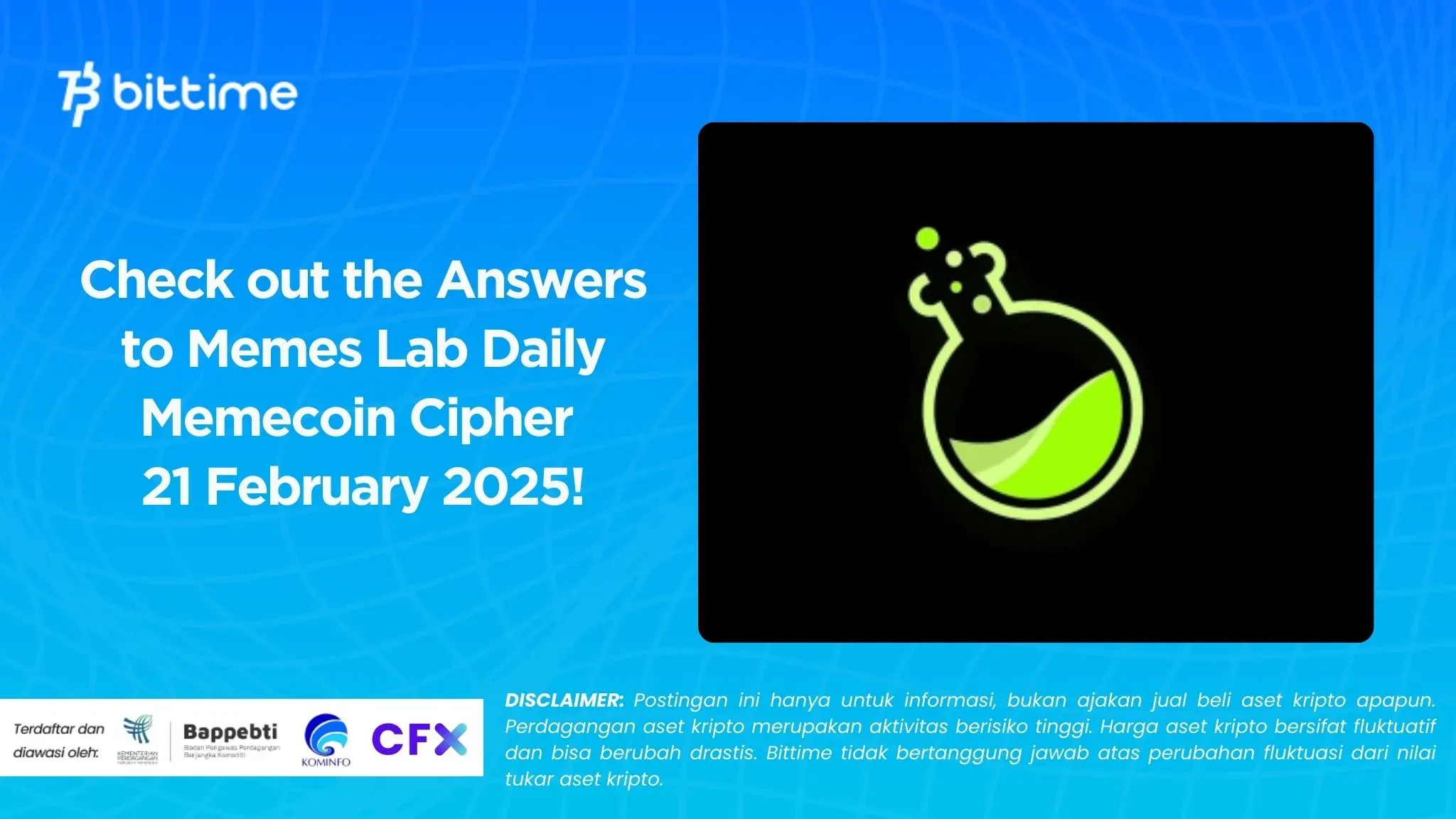 Check out the Answers to Memes Lab Daily Memecoin Cipher 21 February 2025!.webp
