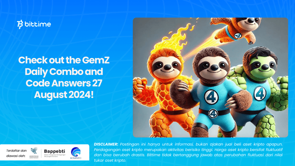 Check out the GemZ Daily Combo and Code Answers 27 August 2024