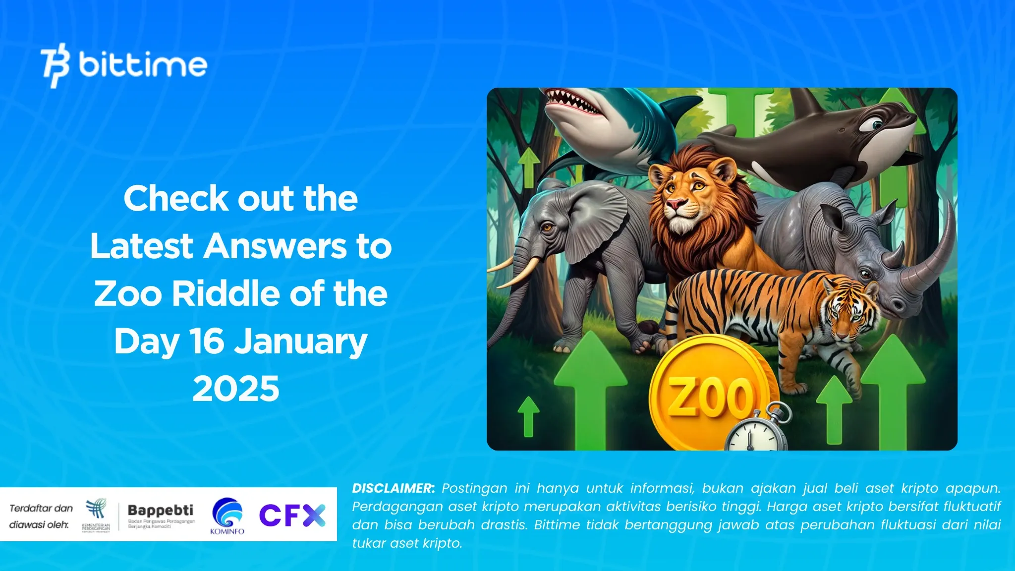 Check out the Latest Answers to Zoo Riddle of the Day 16 January 2025 