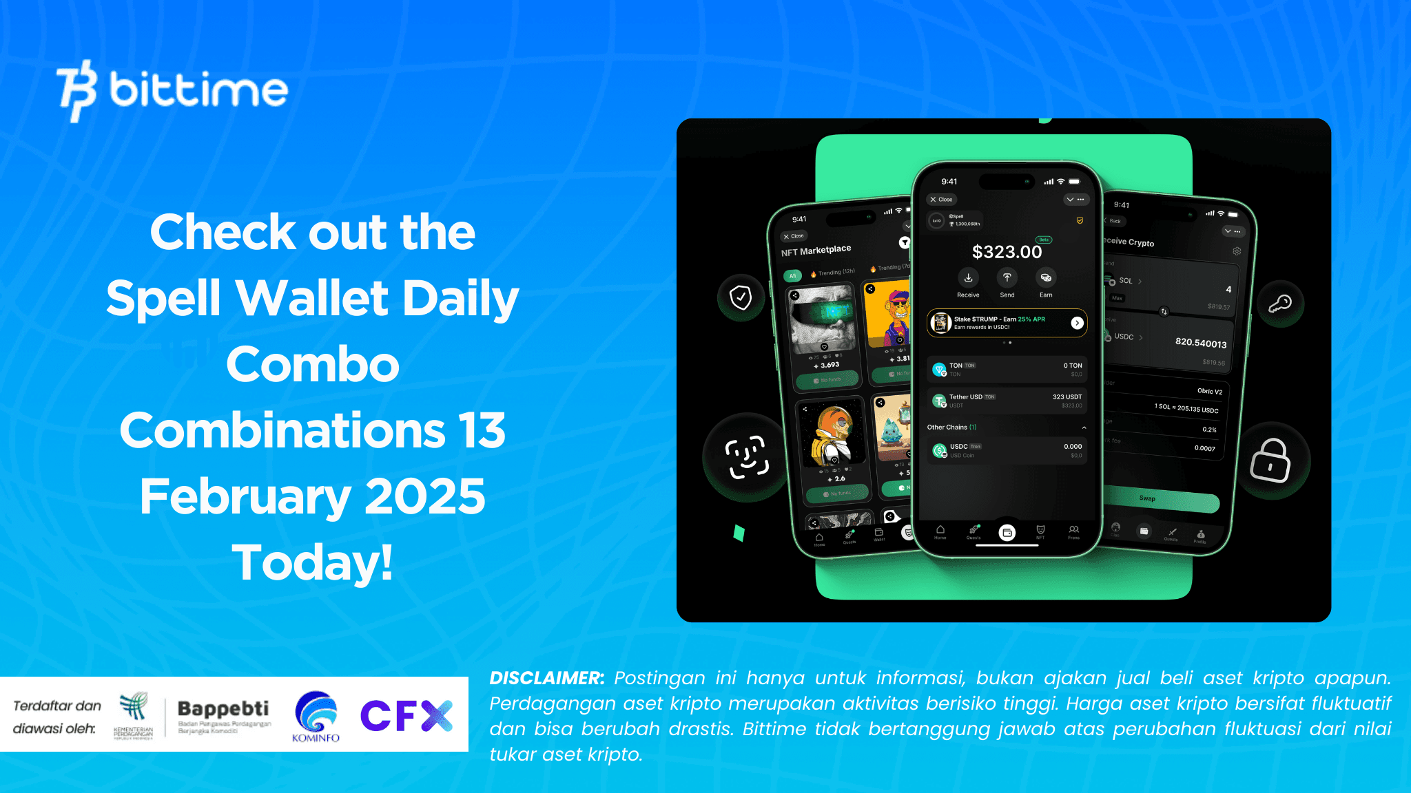 Check out the Spell Wallet Daily Combo Combinations 13 February 2025 Today!