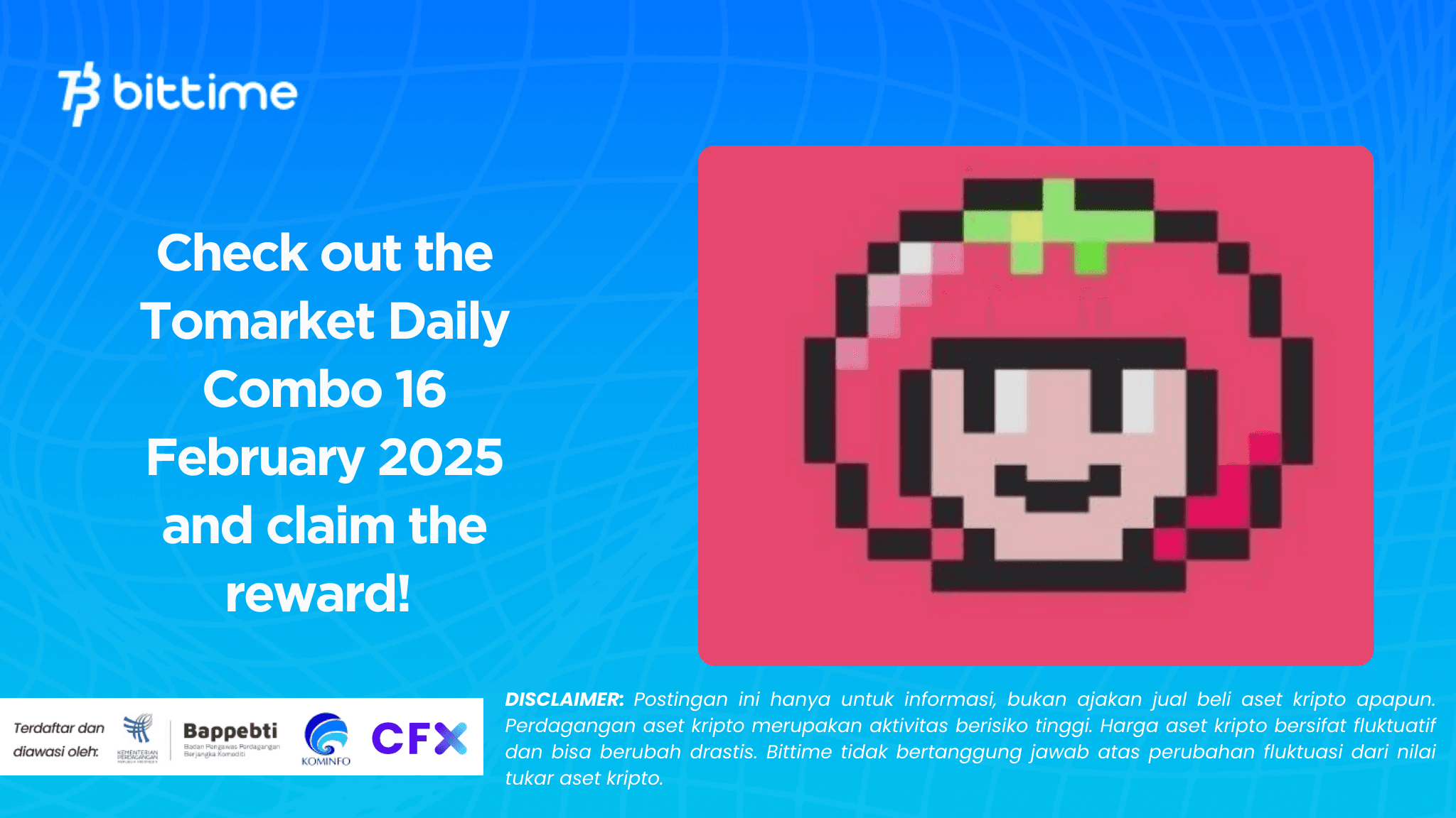 Check out the Tomarket Daily Combo 16 February 2025 and claim the reward! .png