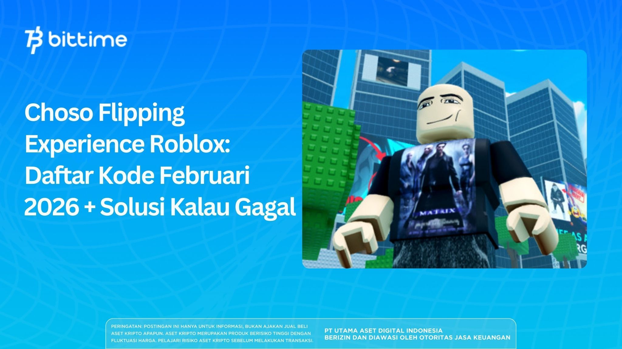 Choso Flipping Experience Roblox: Daftar Kode Februari 2026 + Solusi Kalau Gagal