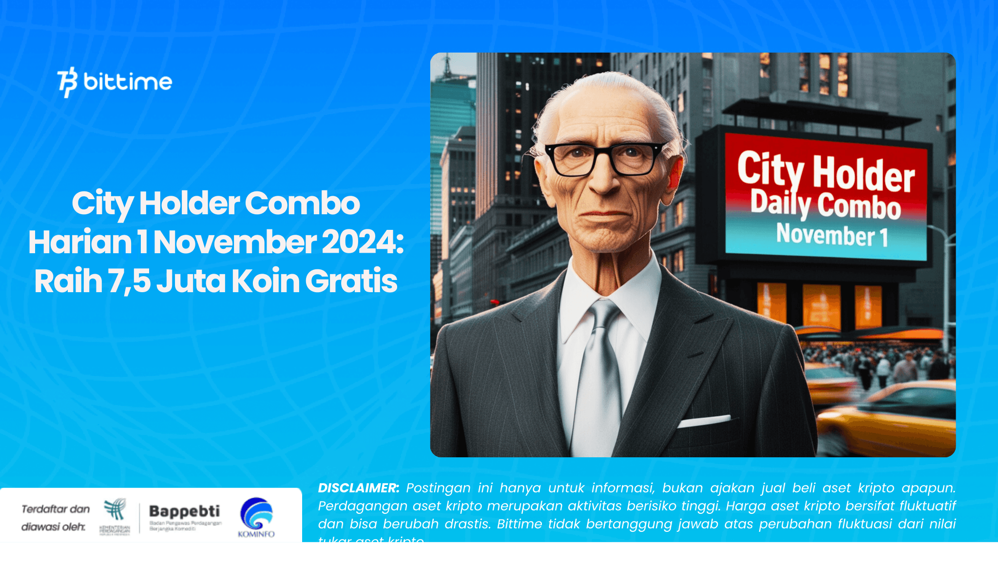 City Holder Combo Harian 1 November 2024 Raih 7,5 Juta Koin Gratis.png