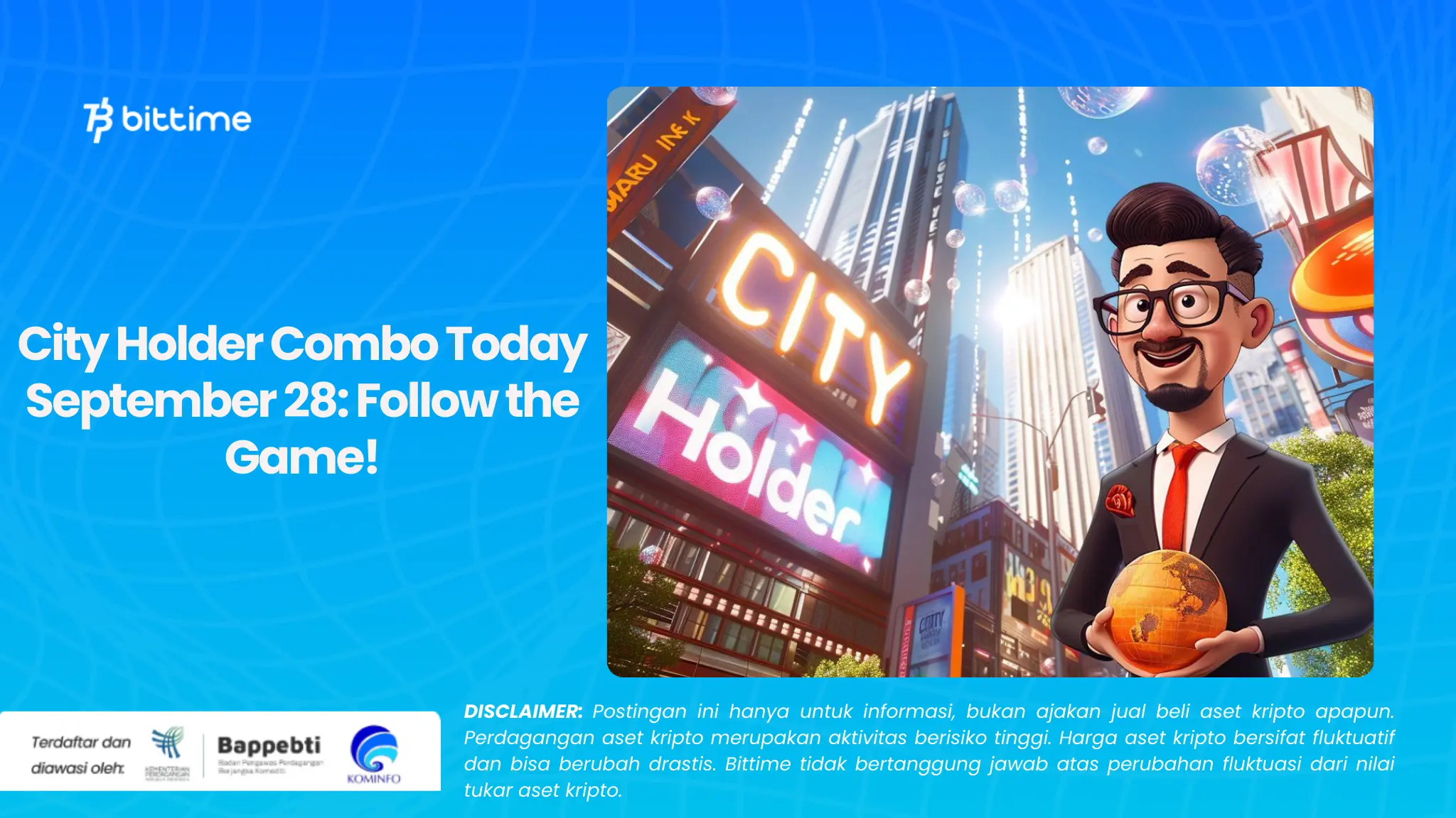 City Holder Combo Today September 28: Follow the Game!