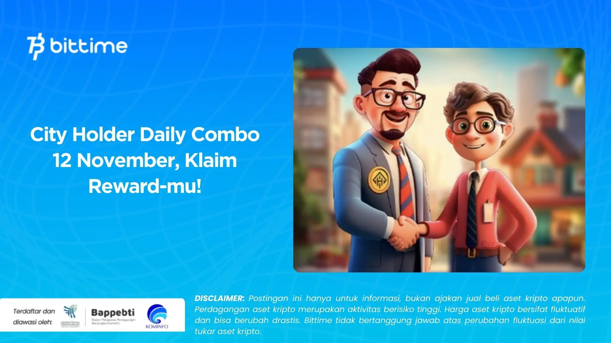 City Holder Daily Combo 12 November, Klaim Reward-mu!.webp