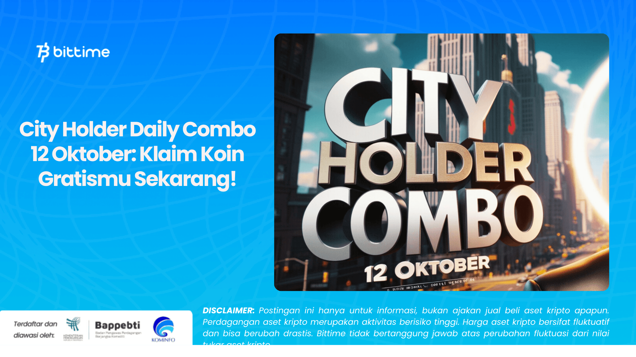 City Holder Daily Combo 12 Oktober Klaim Koin Gratismu Sekarang!.png