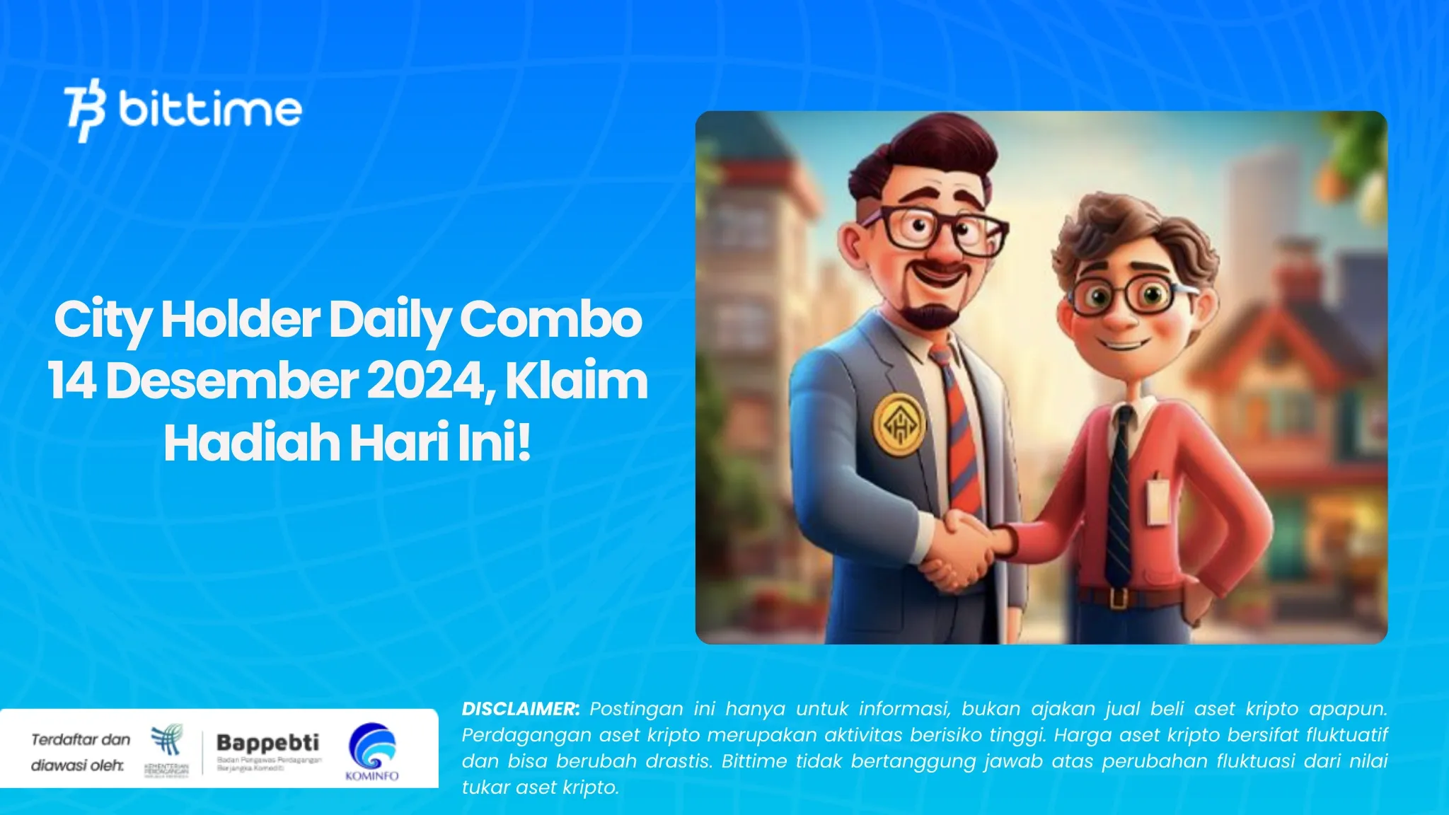 City Holder Daily Combo 14 Desember 2024, Klaim Hadiah Hari Ini!.webp