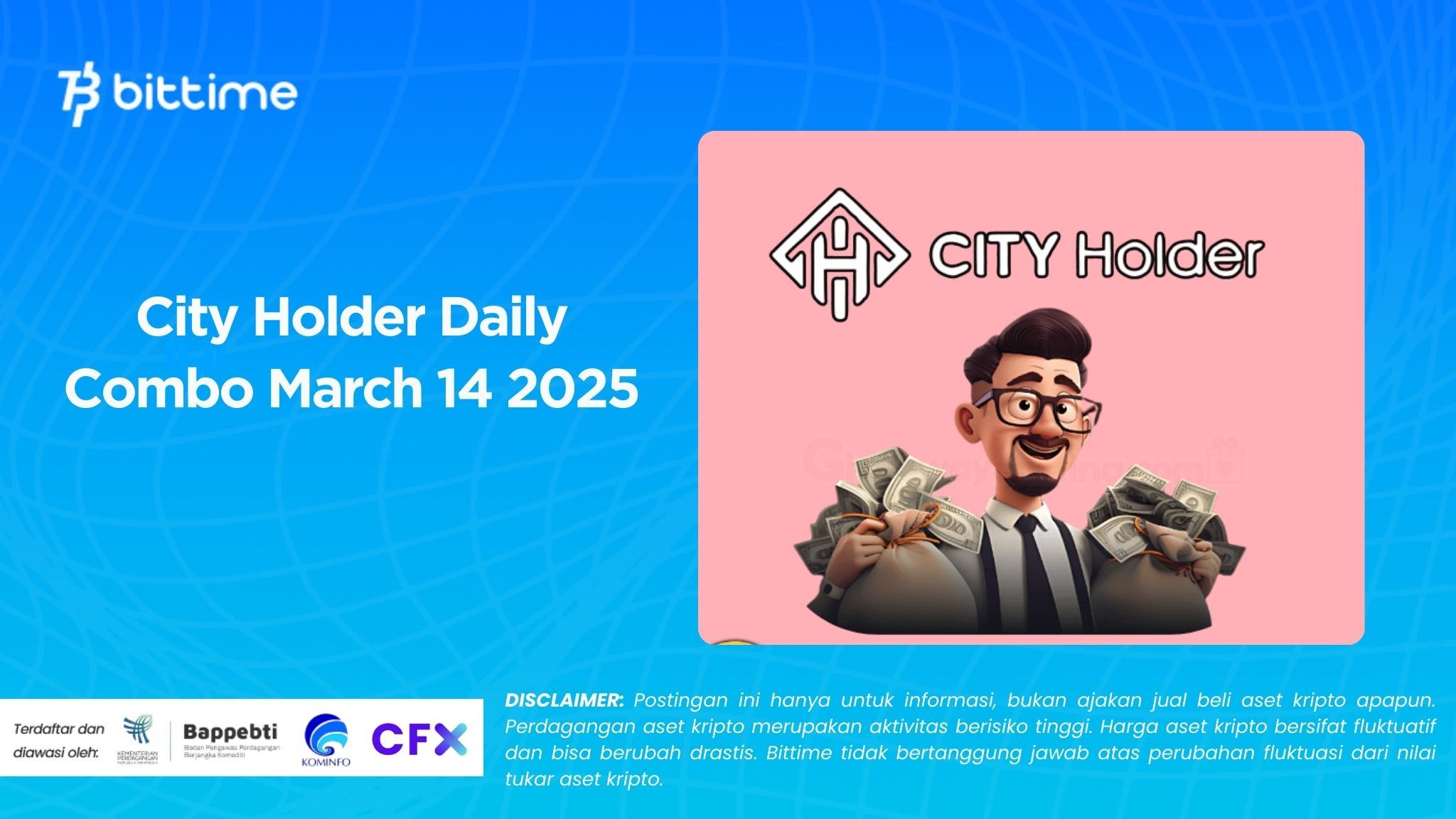 City Holder Daily Combo 14 Maret 2025