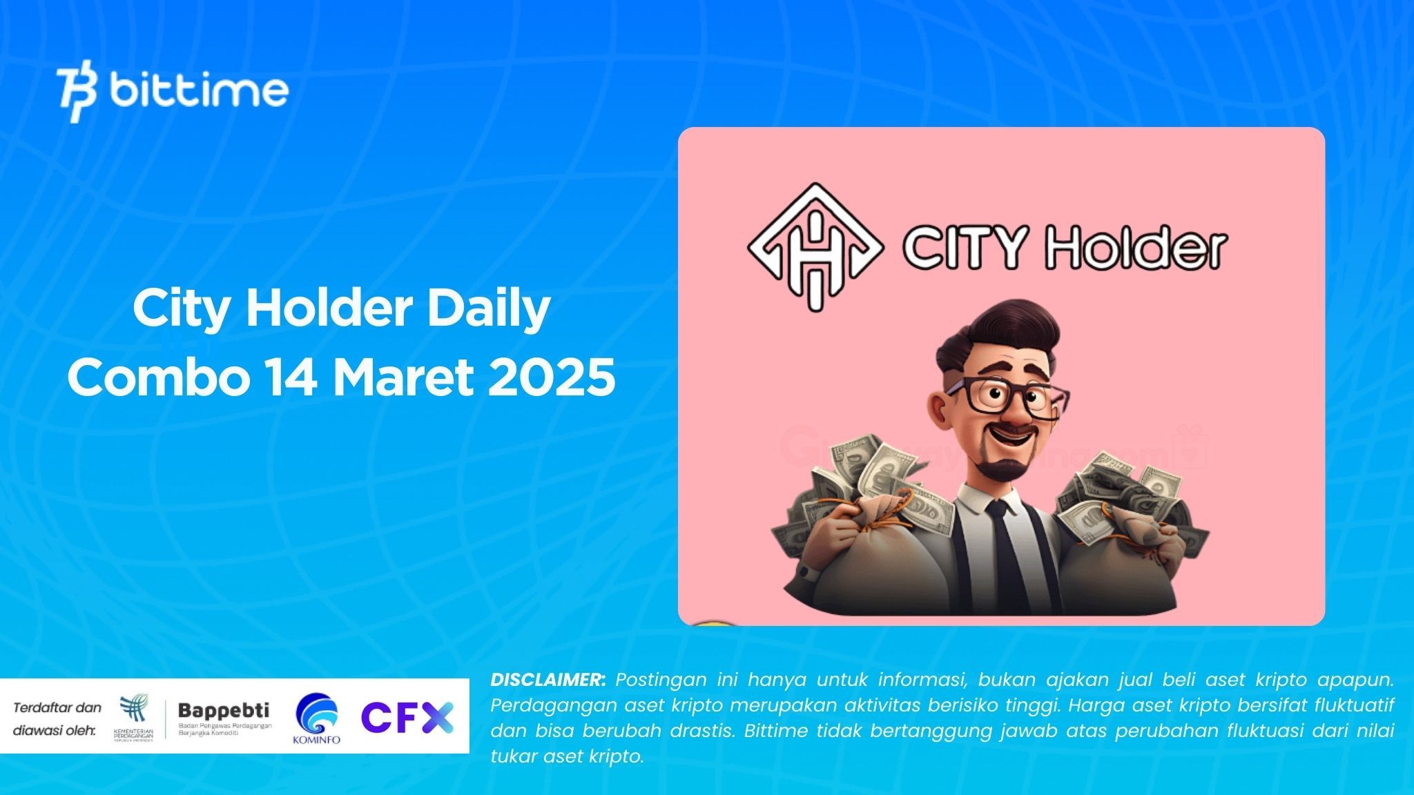 City Holder Daily Combo 14 Maret 2025