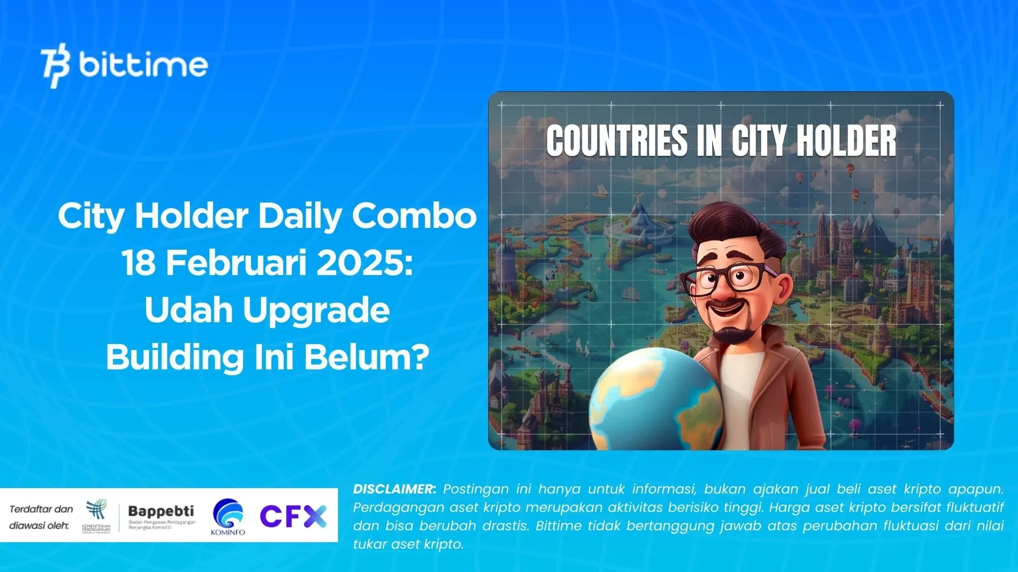 City Holder Daily Combo 18 Februari 2025 Udah Upgrade Building Ini Belum