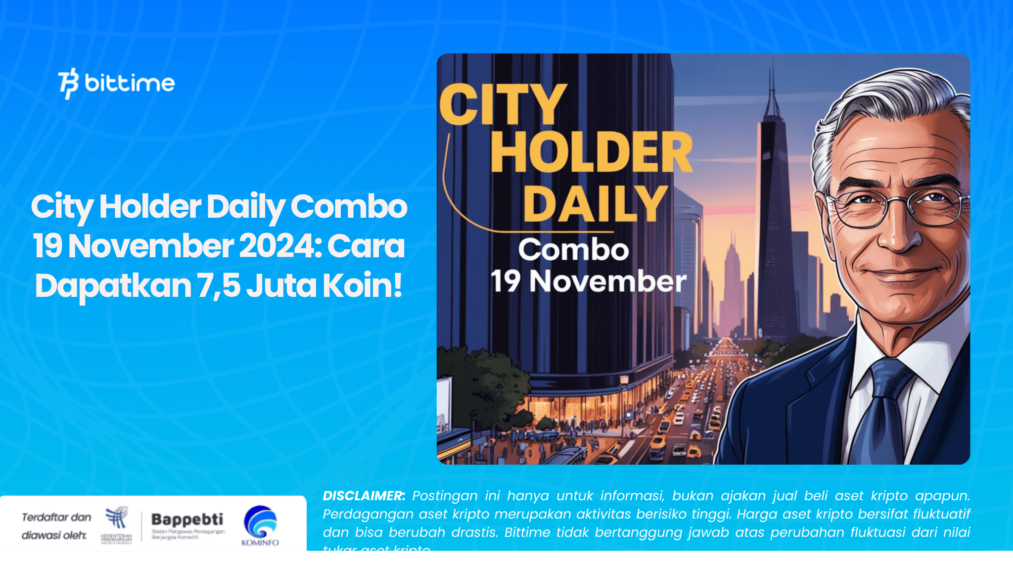 City Holder Daily Combo 19 November 2024 Cara Dapatkan 7,5 Juta Koin!.png