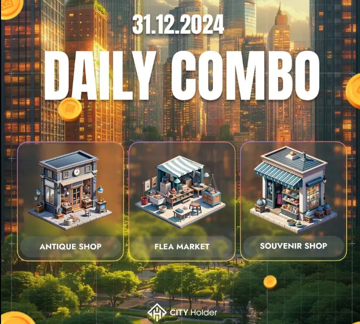 City Holder Daily Combo 1 Januari 2025.