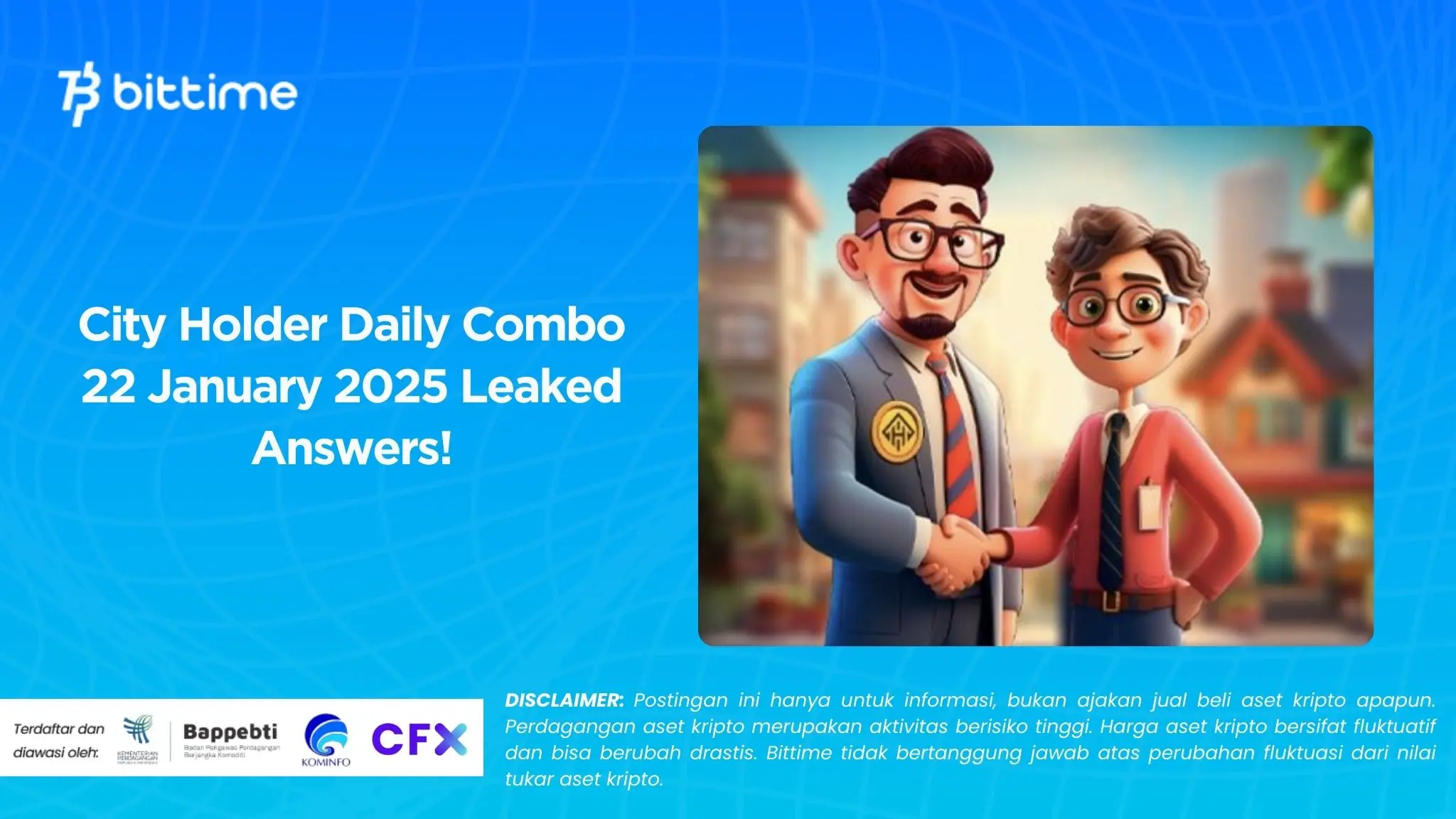 City Holder Daily Combo 22 January 2025 Leaked Answers!