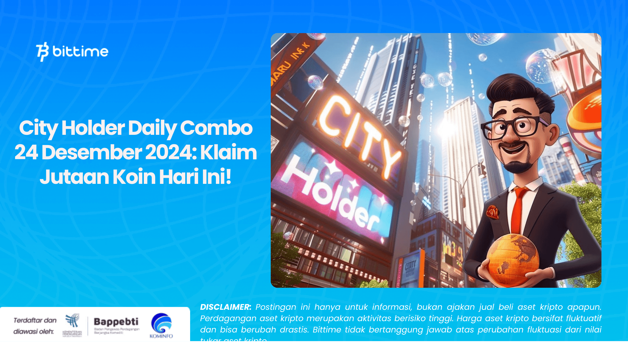 City Holder Daily Combo 24 Desember 2024 Klaim Jutaan Koin Hari Ini!.png