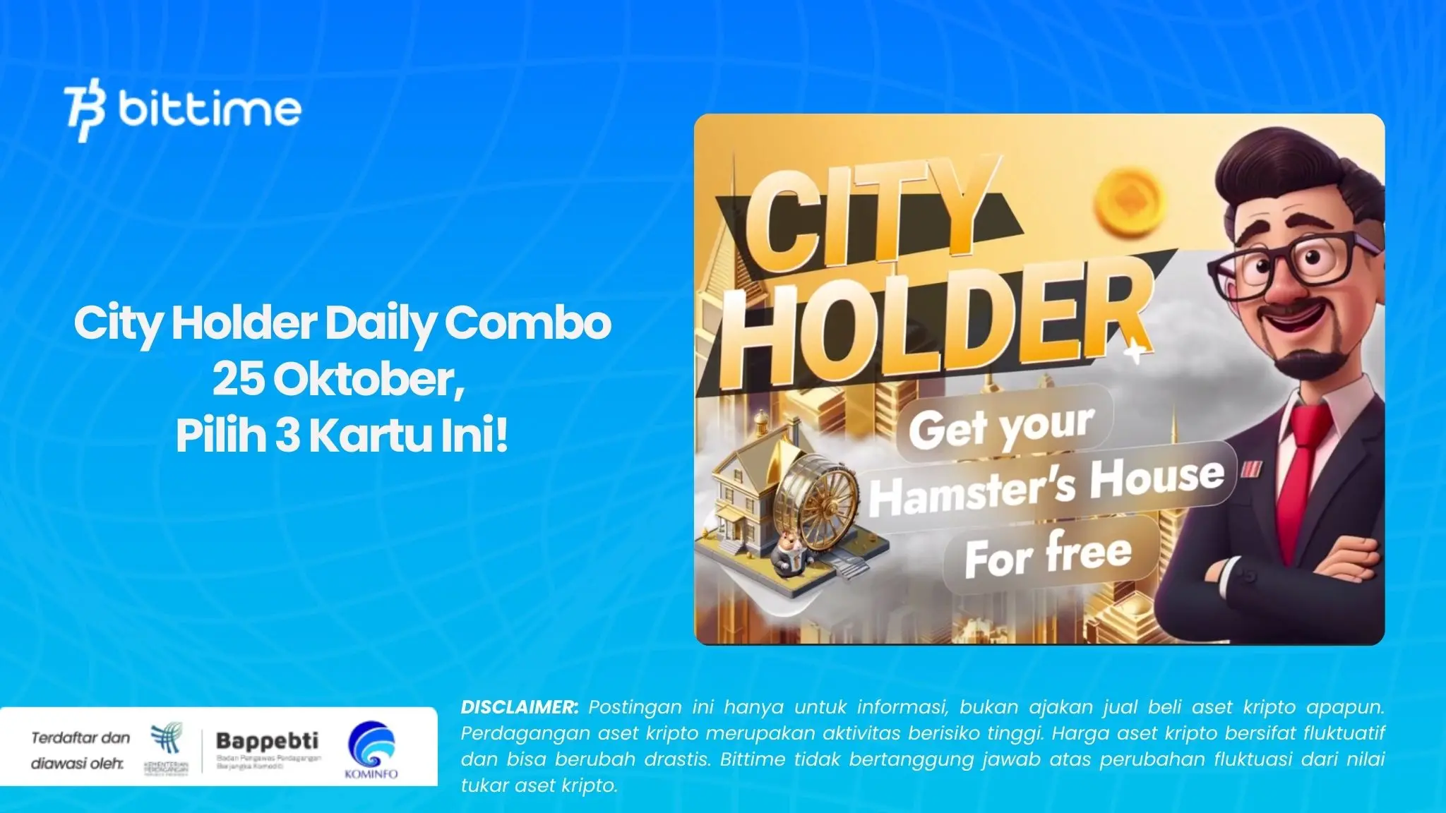 City Holder Daily Combo 25 Oktober, Pilih 3 Kartu Ini!.webp