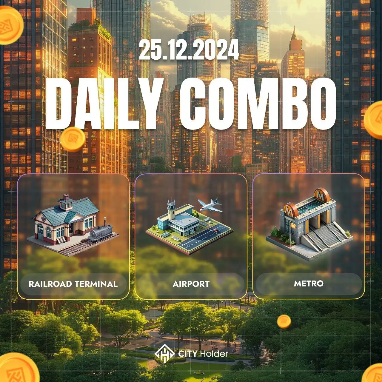 City Holder Daily Combo 26 December 2024, Claim Prize Today - jawaban.webp