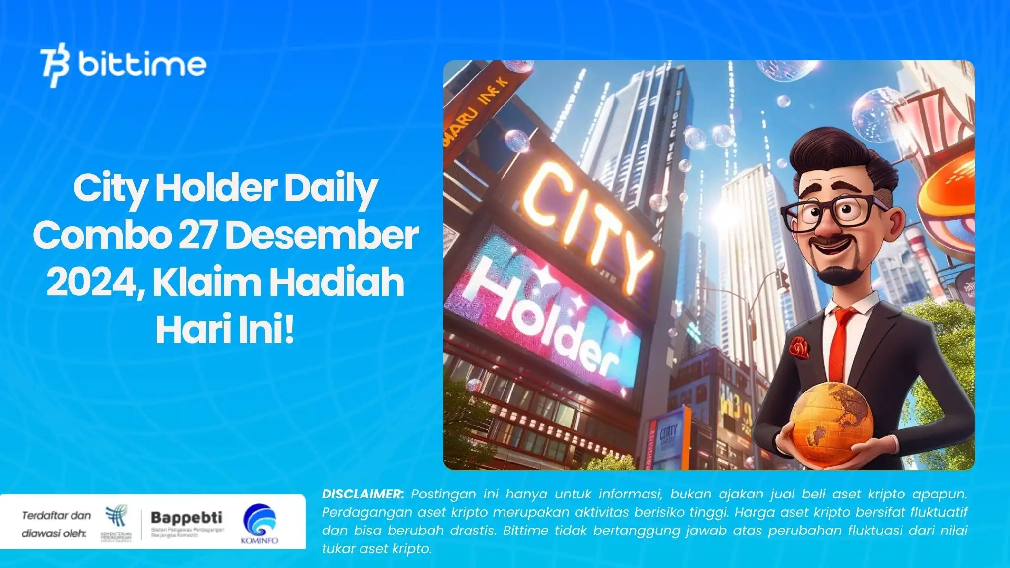 City Holder Daily Combo 27 Desember 2024, Klaim Hadiah Hari Ini!.webp