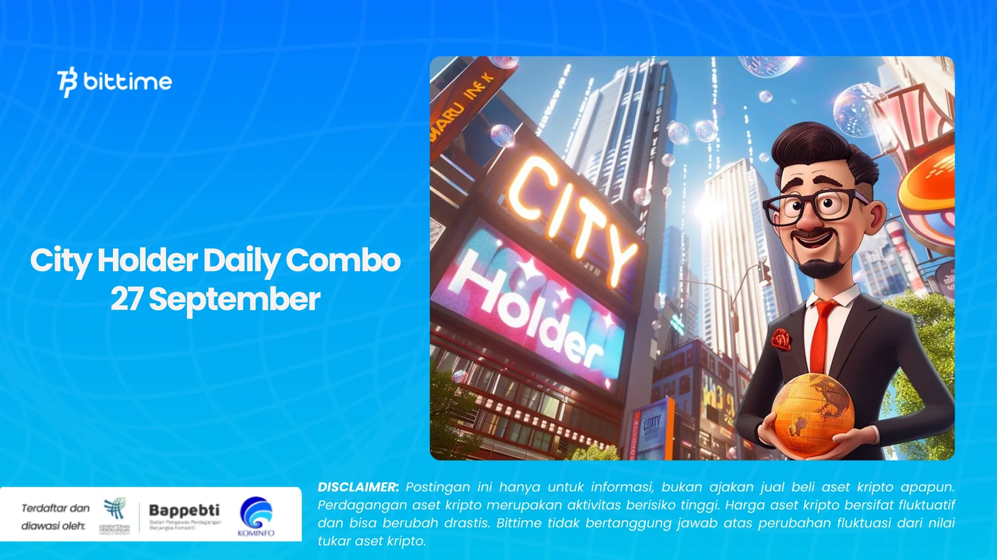 City Holder Daily Combo 27 September.