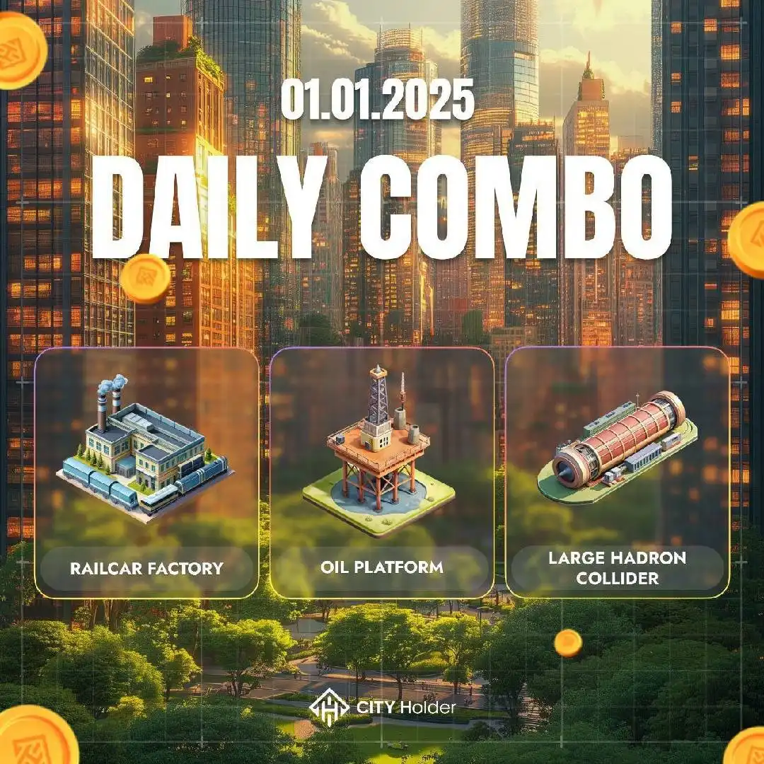 City Holder Daily Combo 2 Januari 2025, Klaim Hadiah Hari Ini! - jawaban.webp
