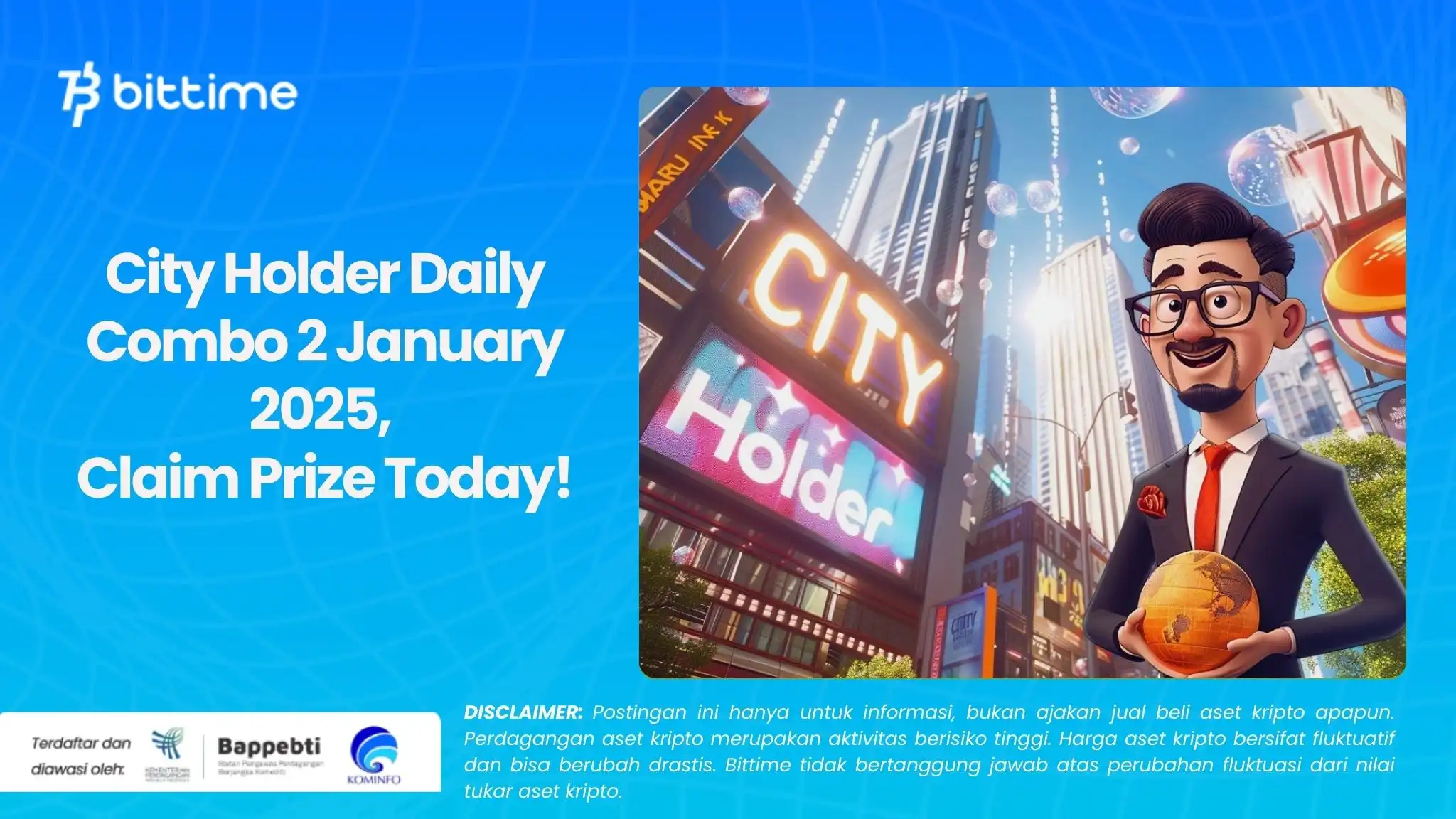 City Holder Daily Combo 2 January 2025, Claim Prize Today!.webp