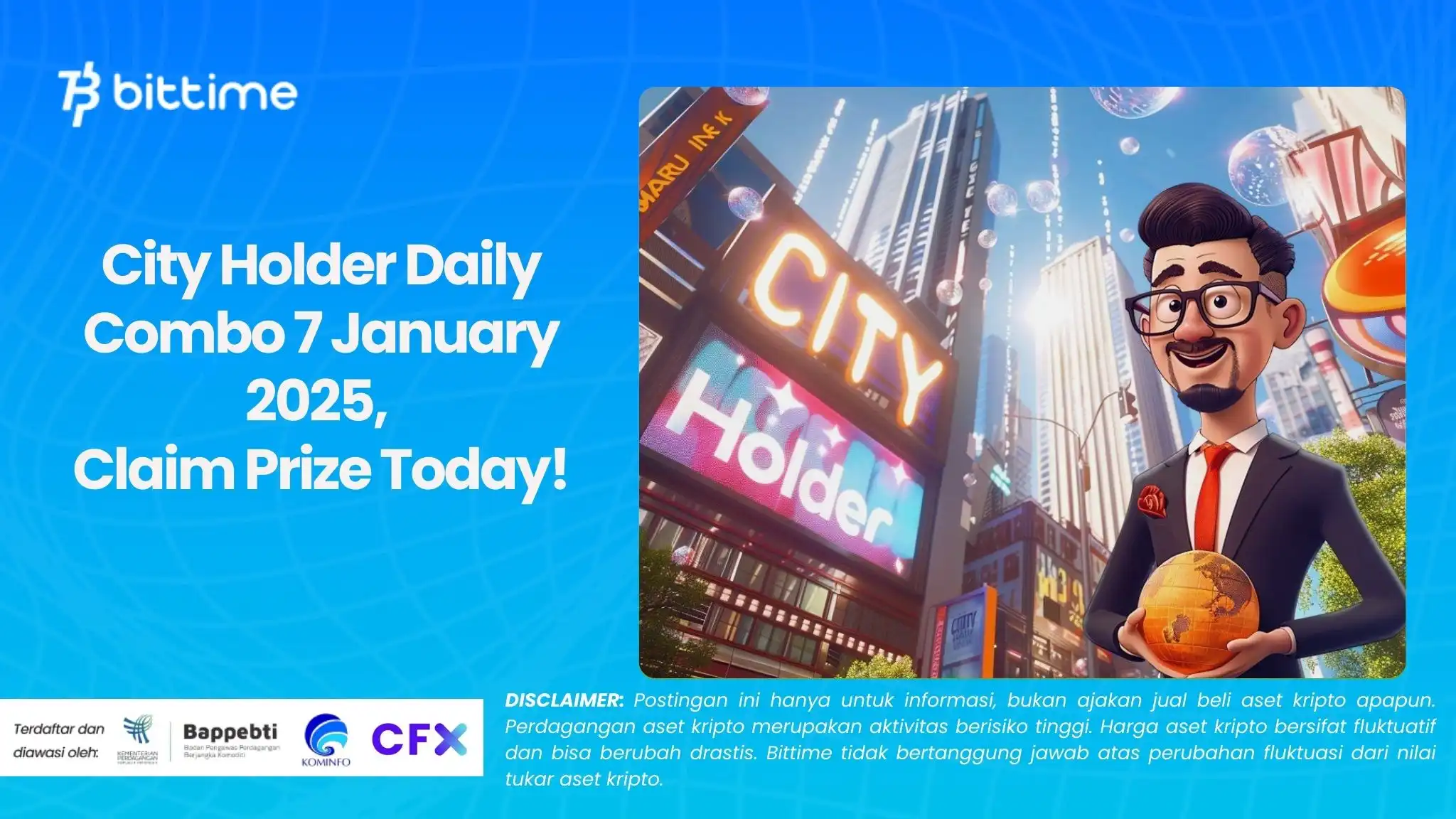 City Holder Daily Combo 7 January 2025, Claim Prize Today!.webp