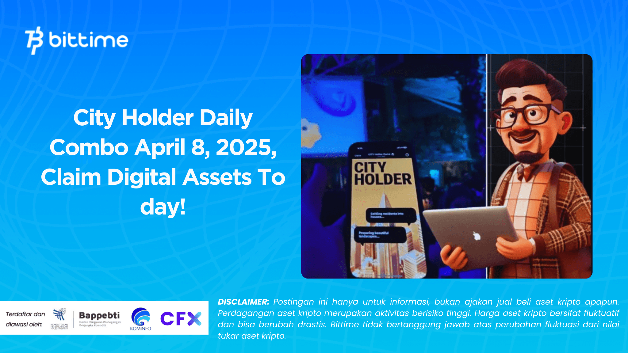 City Holder Daily Combo April 8, 2025, Claim Digital Assets Today!