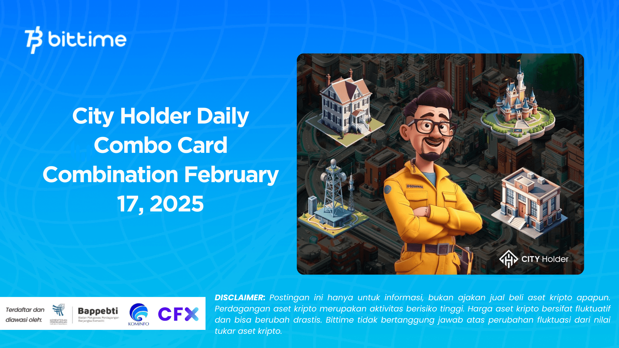 City Holder Daily Combo Card Combination February 17, 2025.png