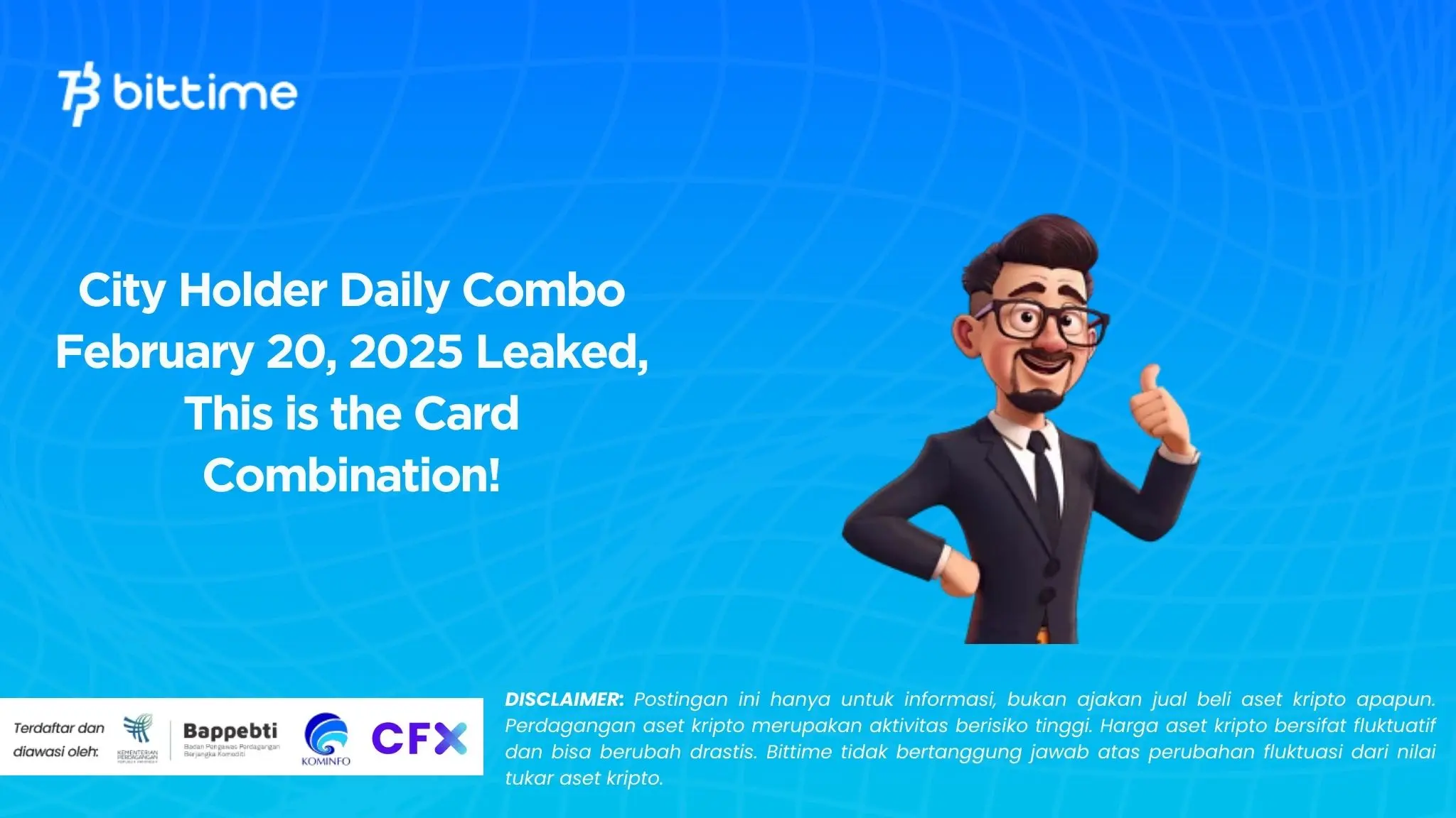 City Holder Daily Combo February 20, 2025 Leaked, This is the Card Combination!